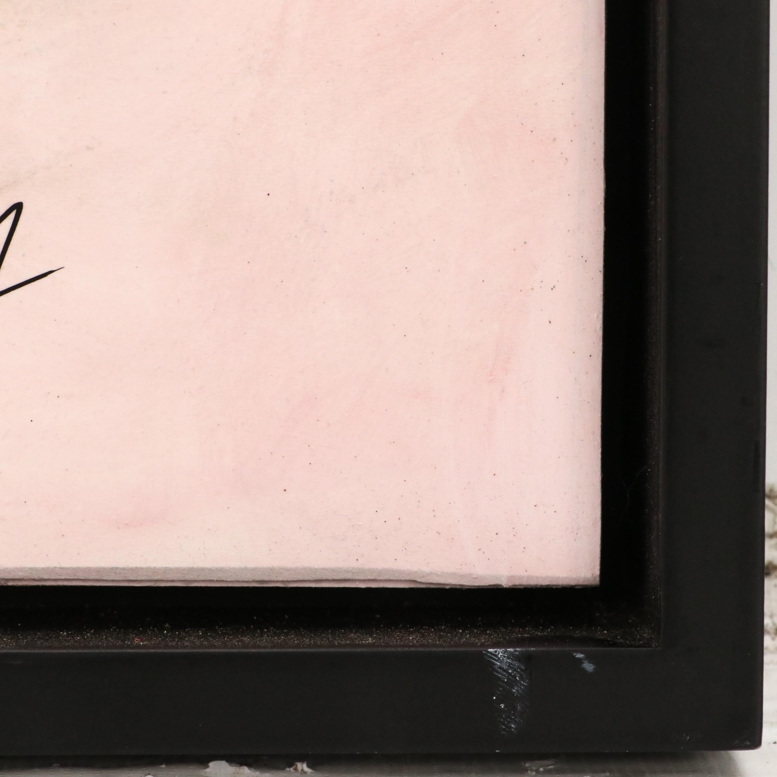 James Conroy Oil Painting of Abstracted Form