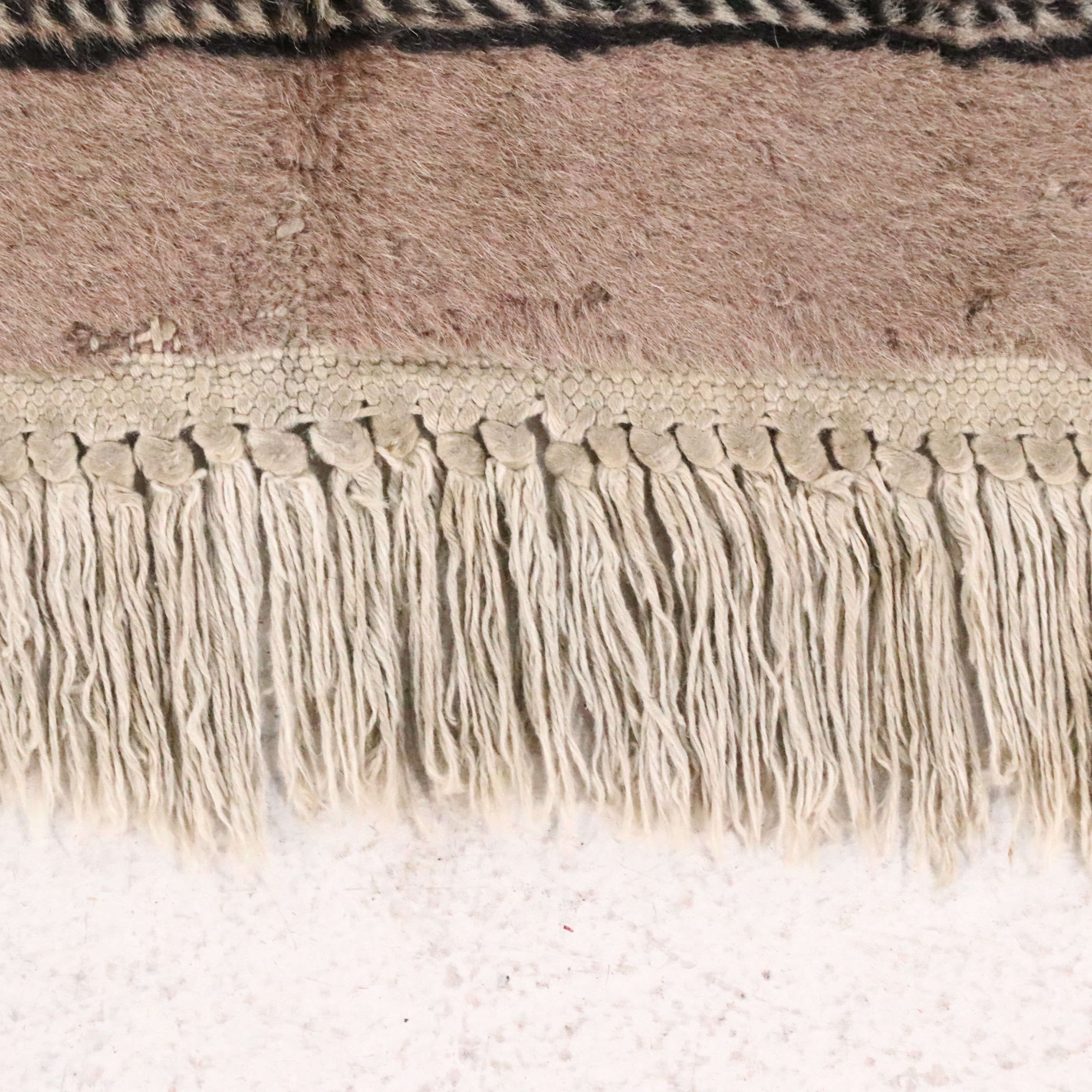 6'2 x 9'6 Hand-Knotted Pakistani Bokhara Area Rug