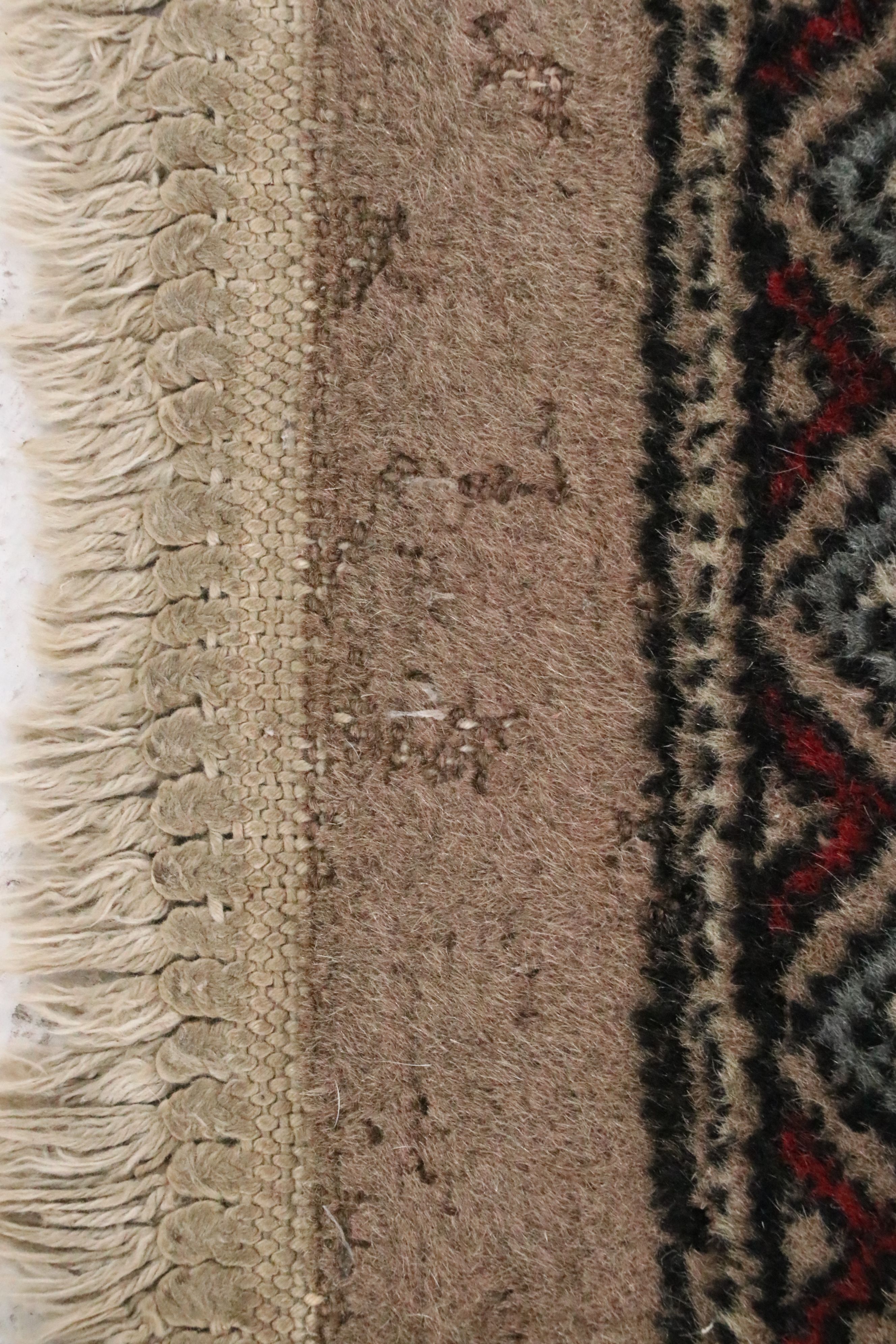 6'2 x 9'6 Hand-Knotted Pakistani Bokhara Area Rug