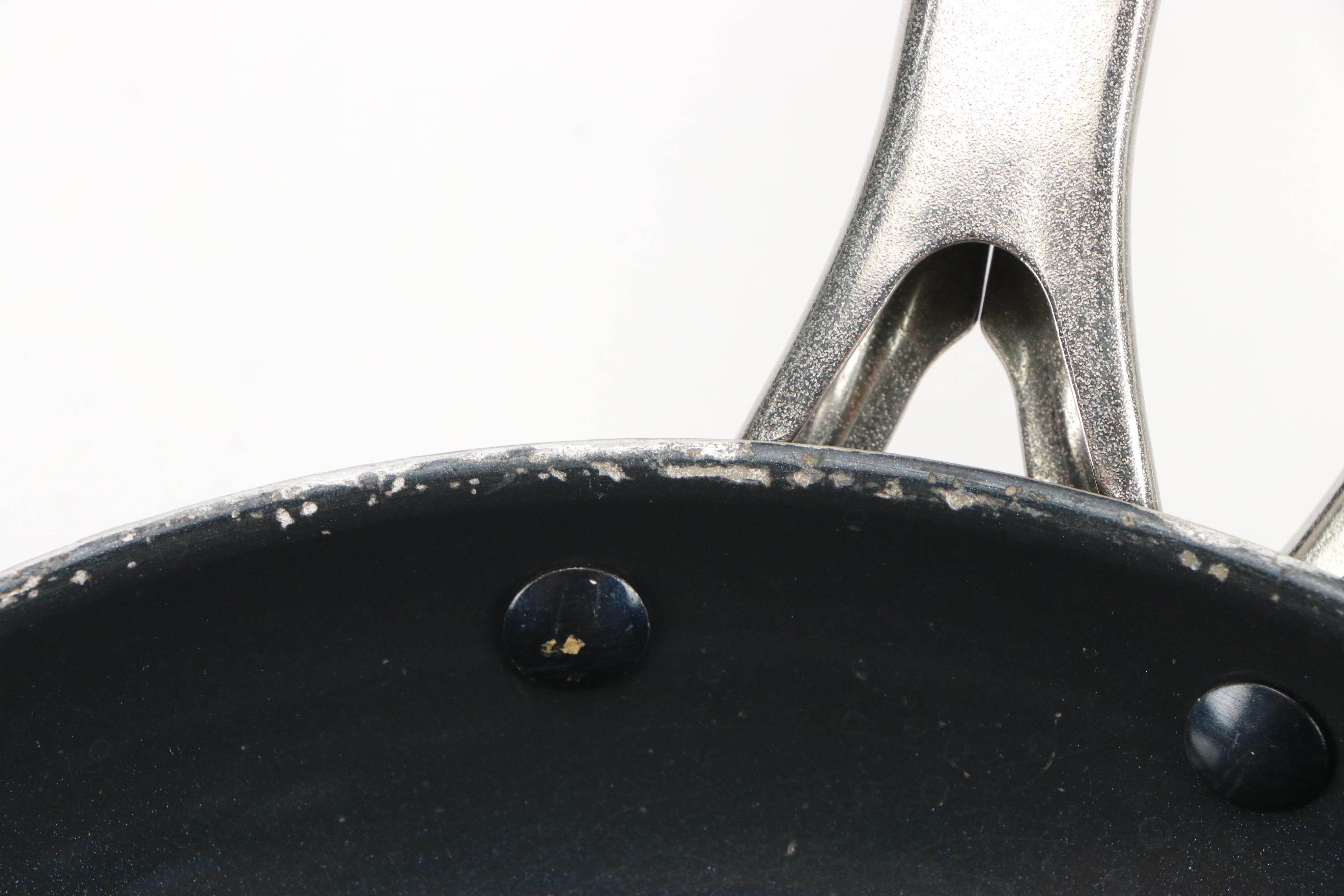 Cuisinart and Belgique Stainless Steel Pots with Non-Stick Pans