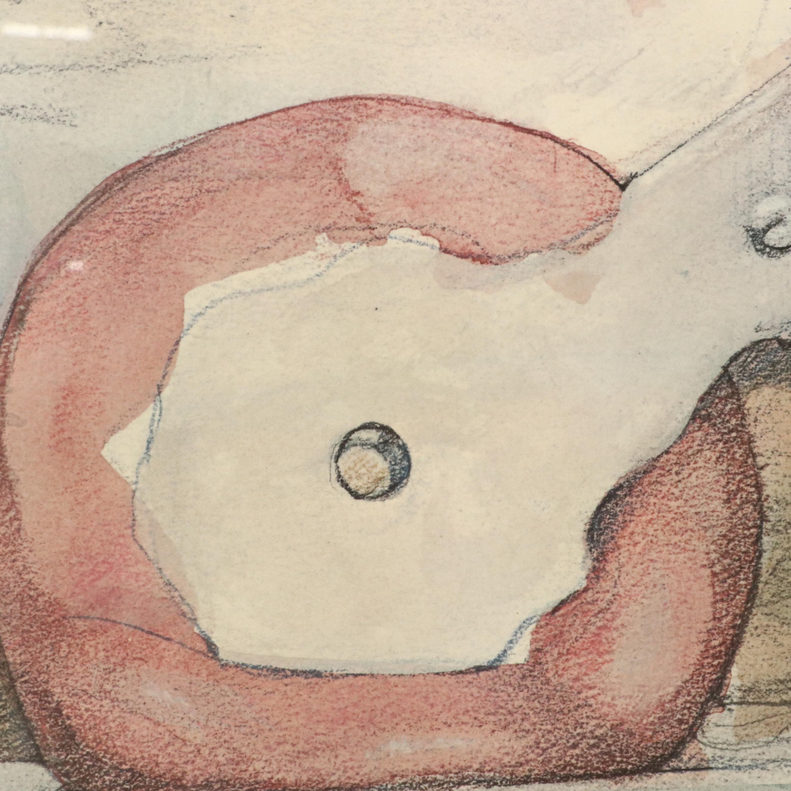 Seattle Art Museum 1975 Claes Oldenburg Exhibition Poster