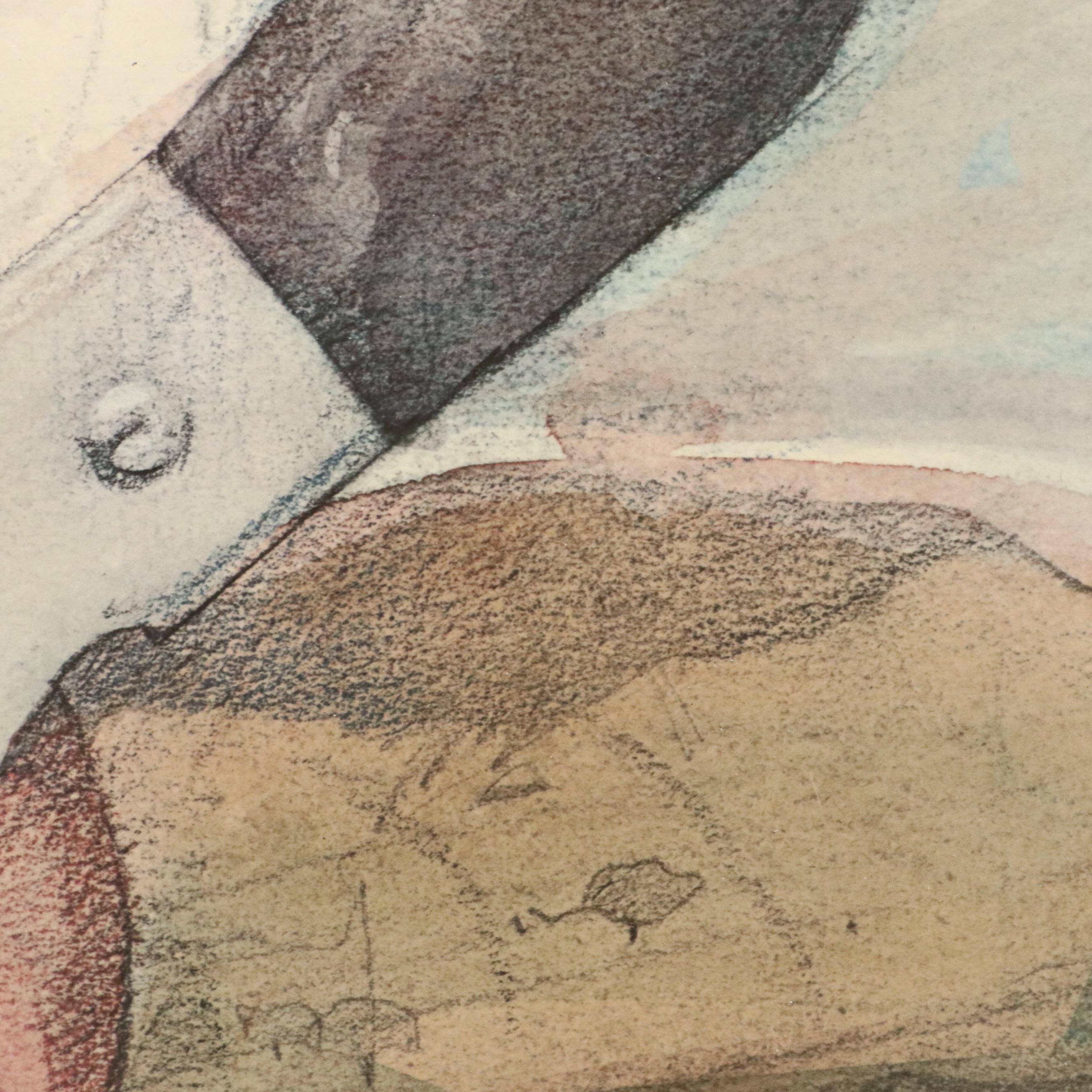 Seattle Art Museum 1975 Claes Oldenburg Exhibition Poster