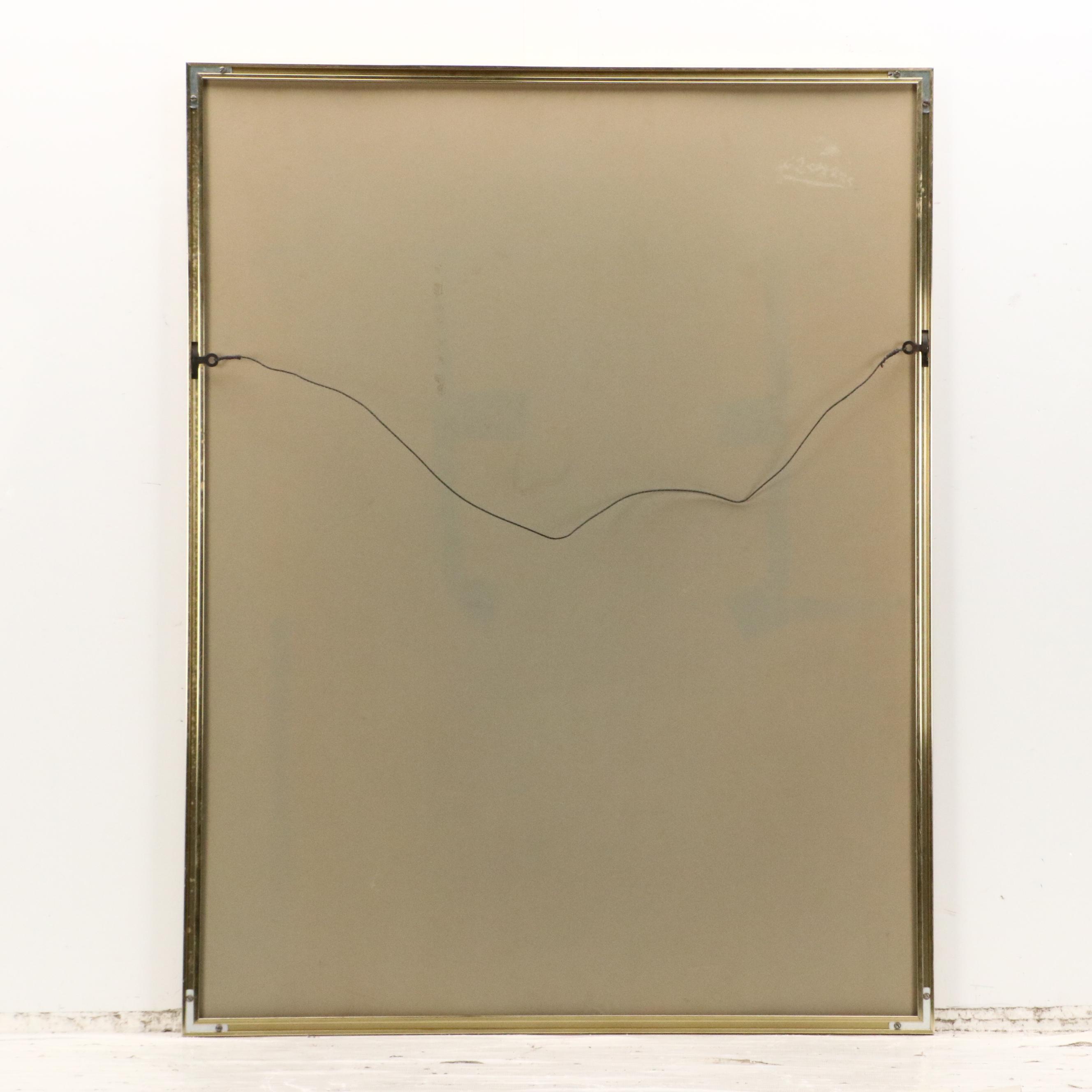 Seattle Art Museum 1975 Claes Oldenburg Exhibition Poster