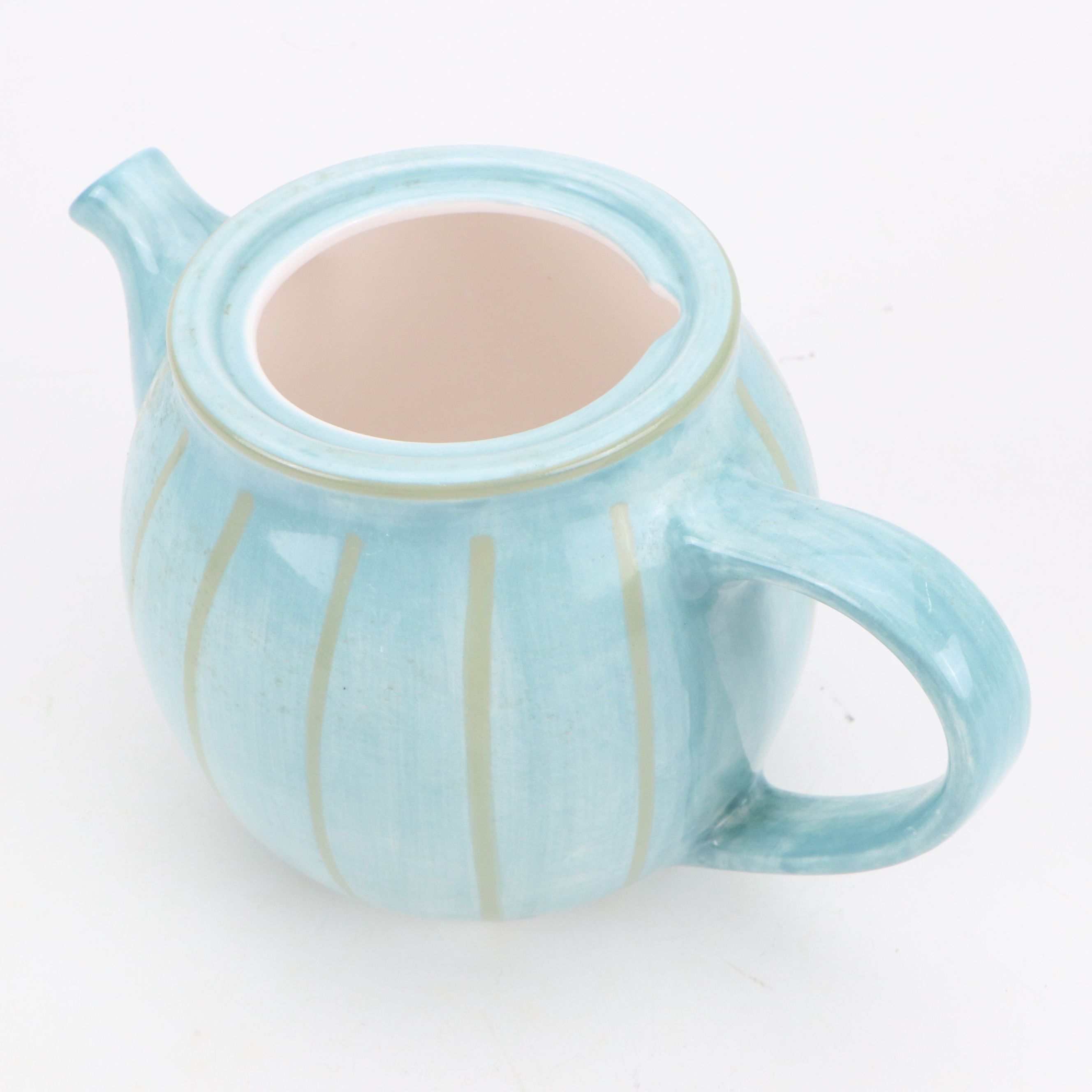 Marjolein Bastin for Hallmark Hand-Painted Ceramic Teapot with More