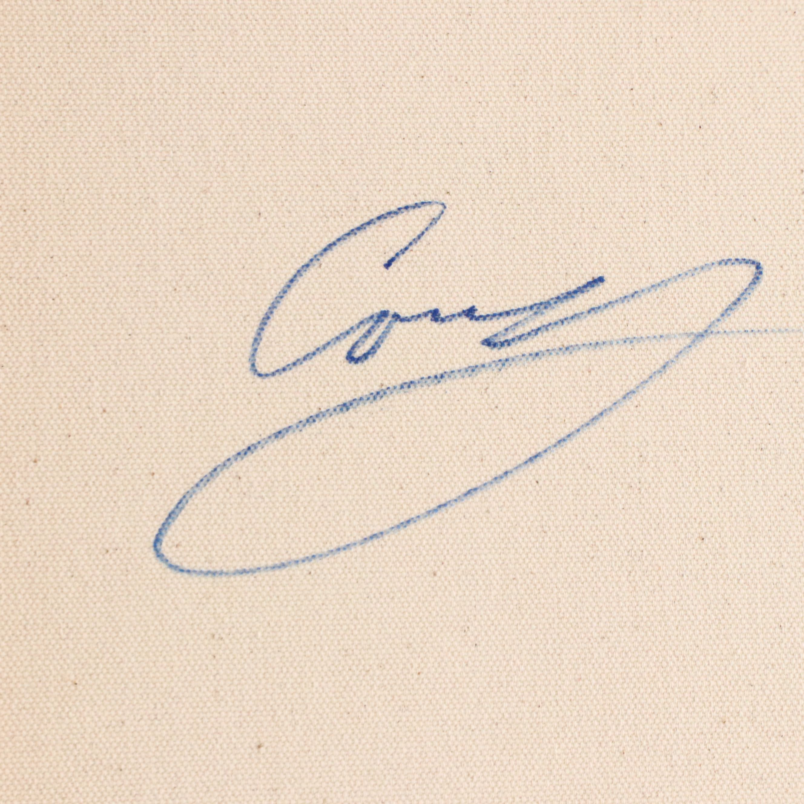 James Conroy Oil Painting Standing Portrait of Artist, 21st Century