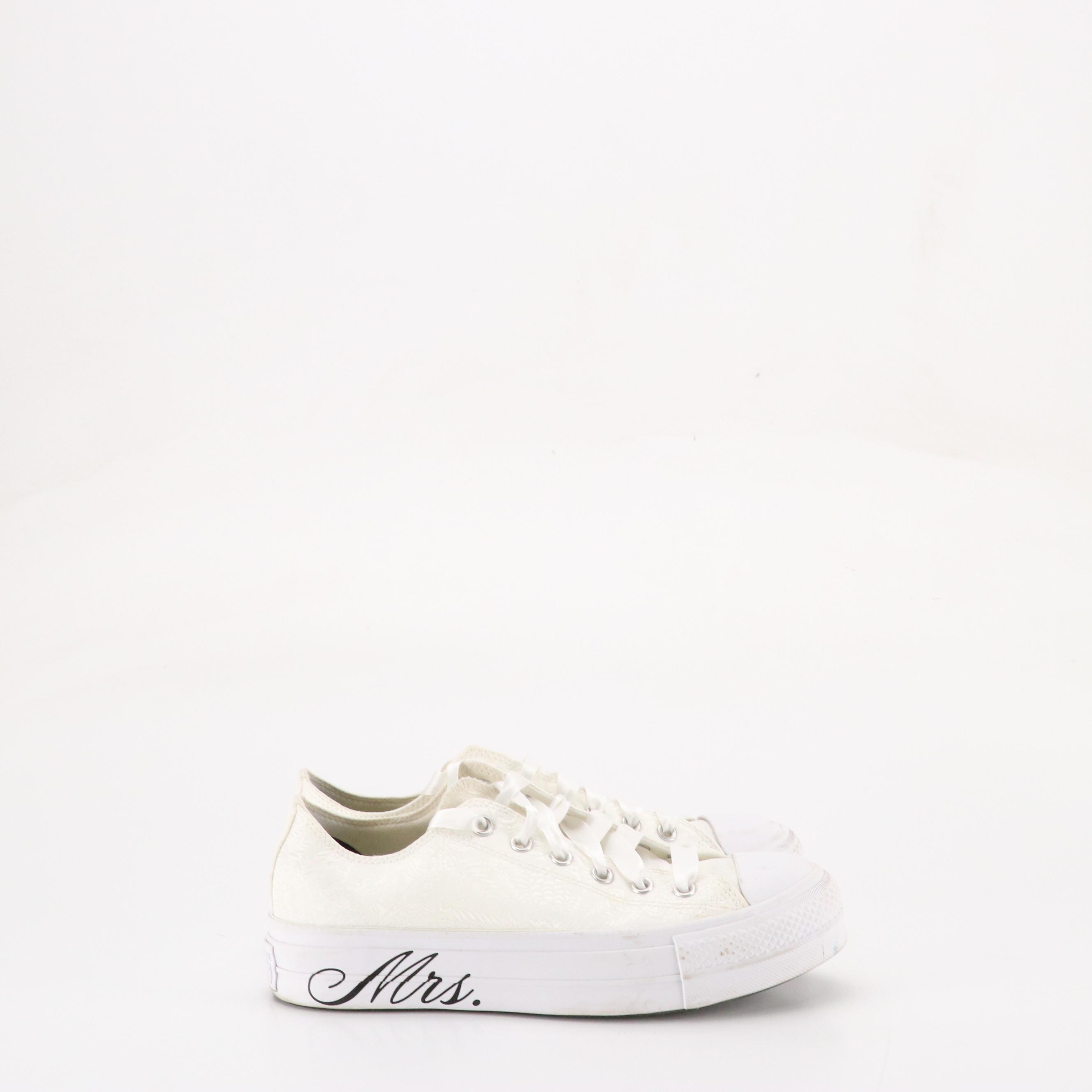 Converse All Star Just Married Platform Wedding Sneakers