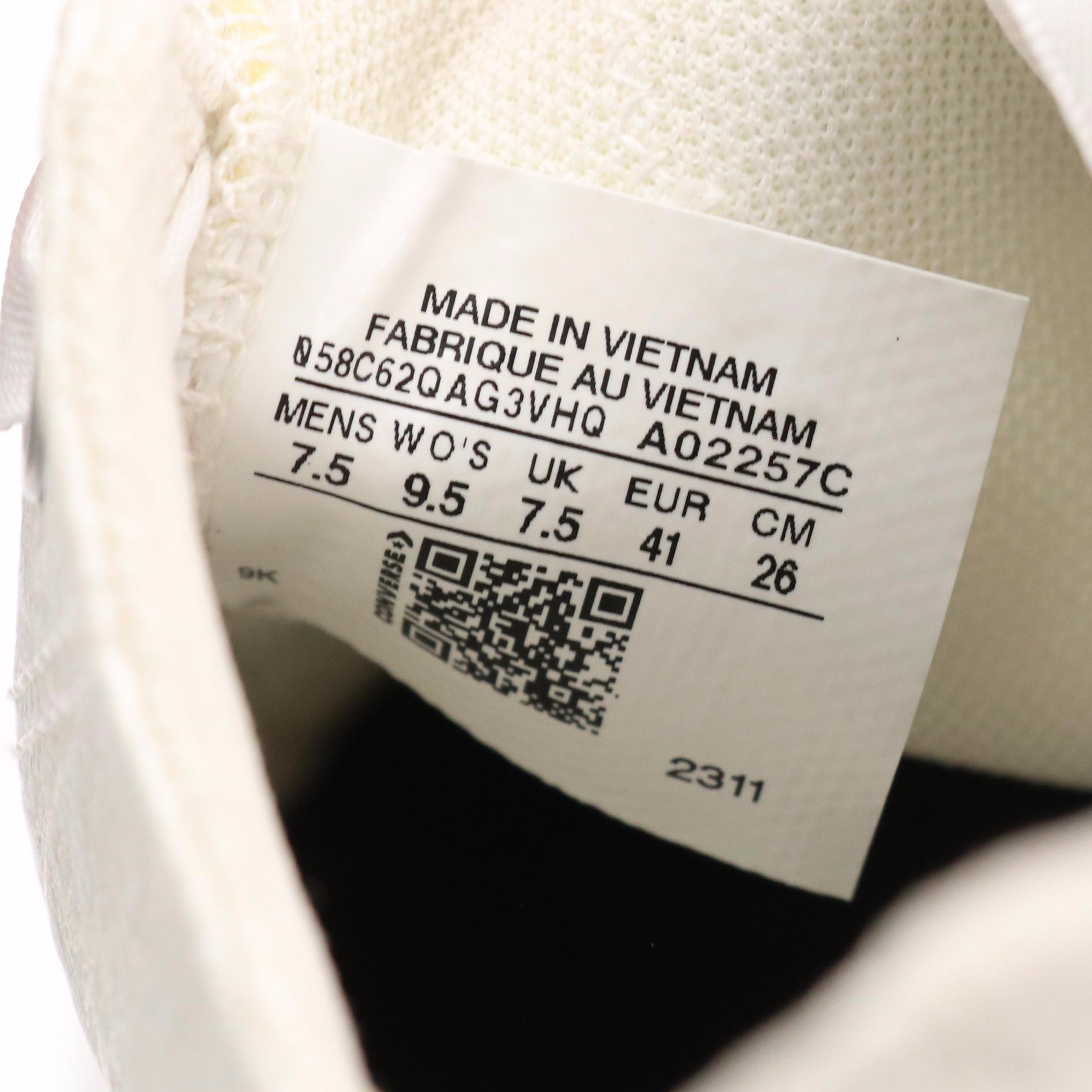 Converse All Star Just Married Platform Wedding Sneakers