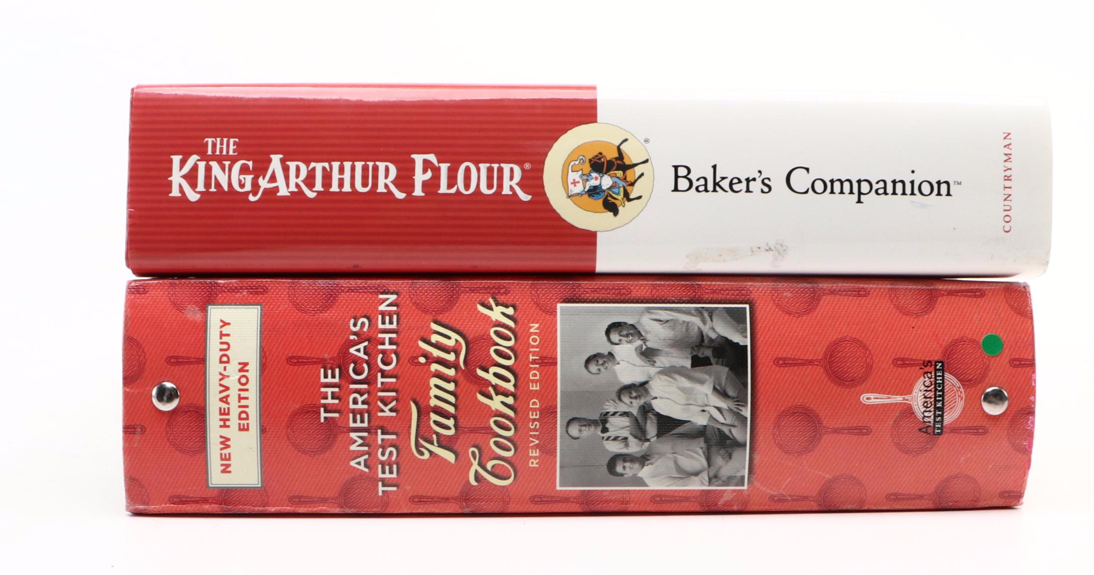 "The King Arthur Flour Baker's Companion" and "America's Test Kitchen" Cookbooks