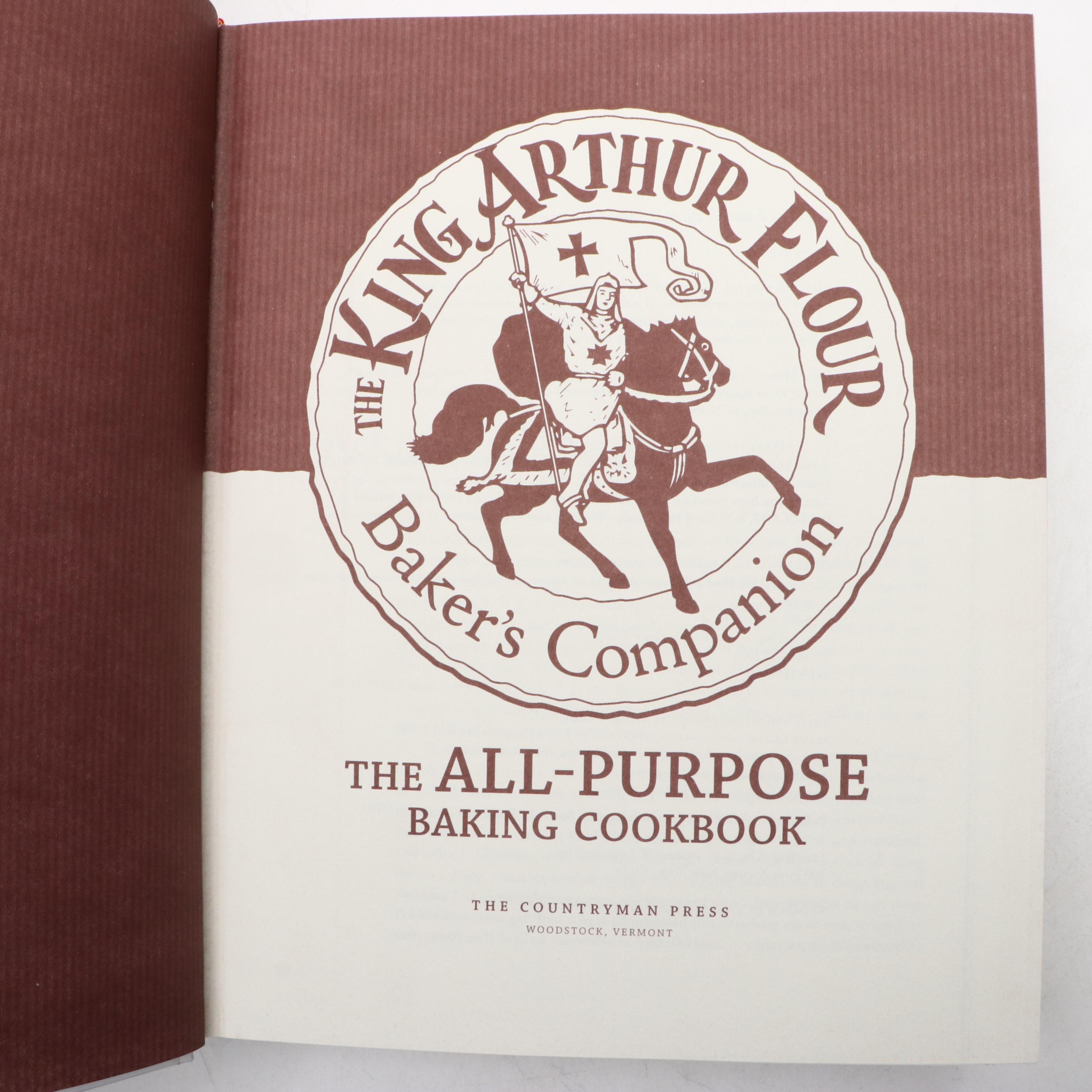 "The King Arthur Flour Baker's Companion" and "America's Test Kitchen" Cookbooks