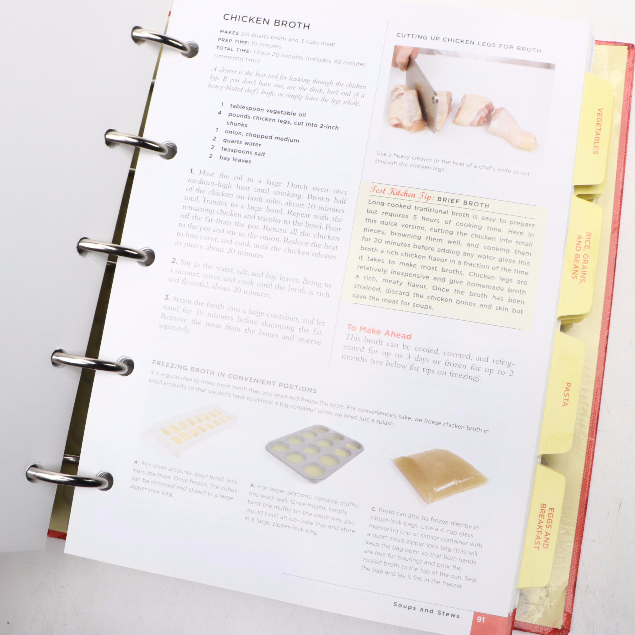 "The King Arthur Flour Baker's Companion" and "America's Test Kitchen" Cookbooks