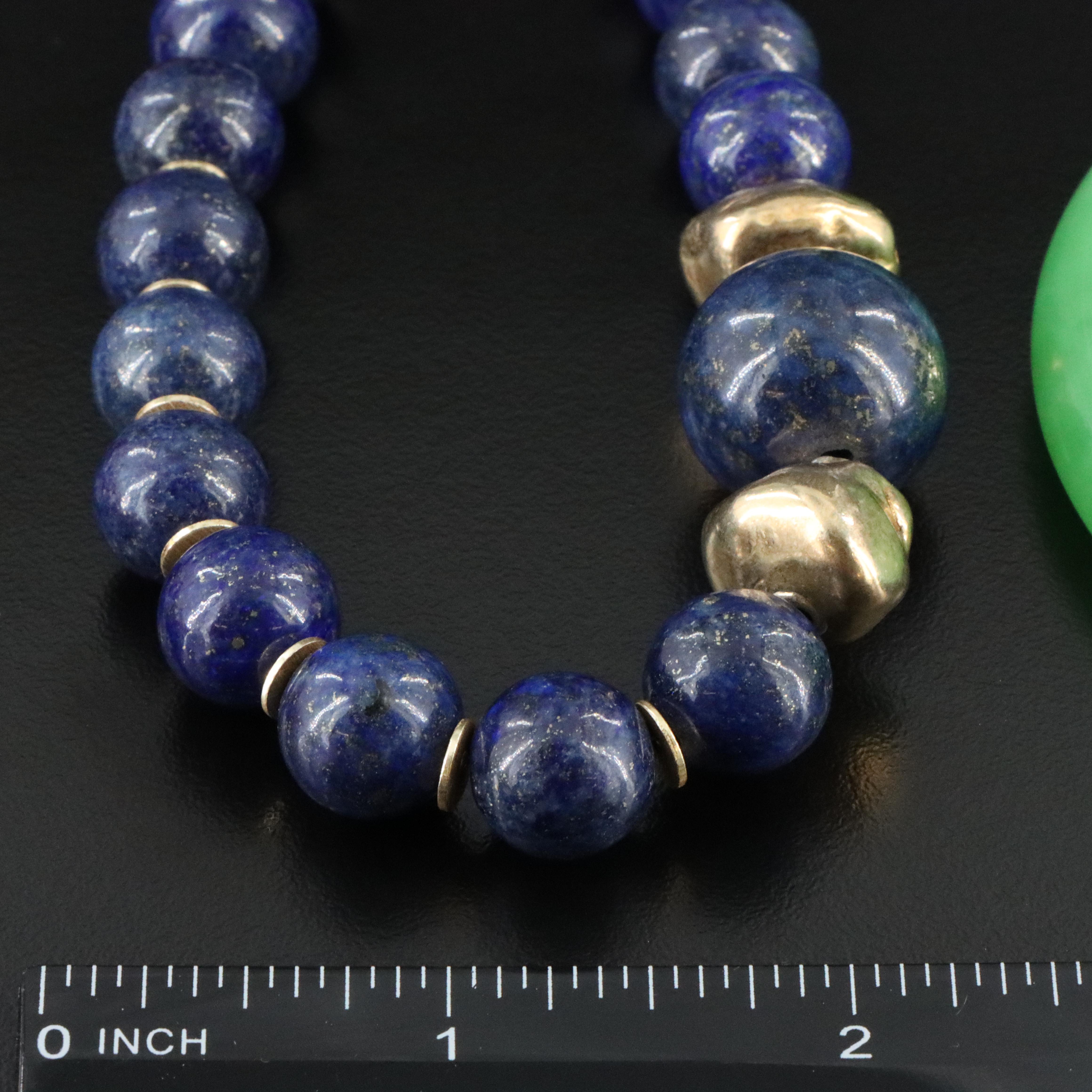 Aventurine, Lapis Lazuli and Faux Cinnabar Featured in Jewelry Collection