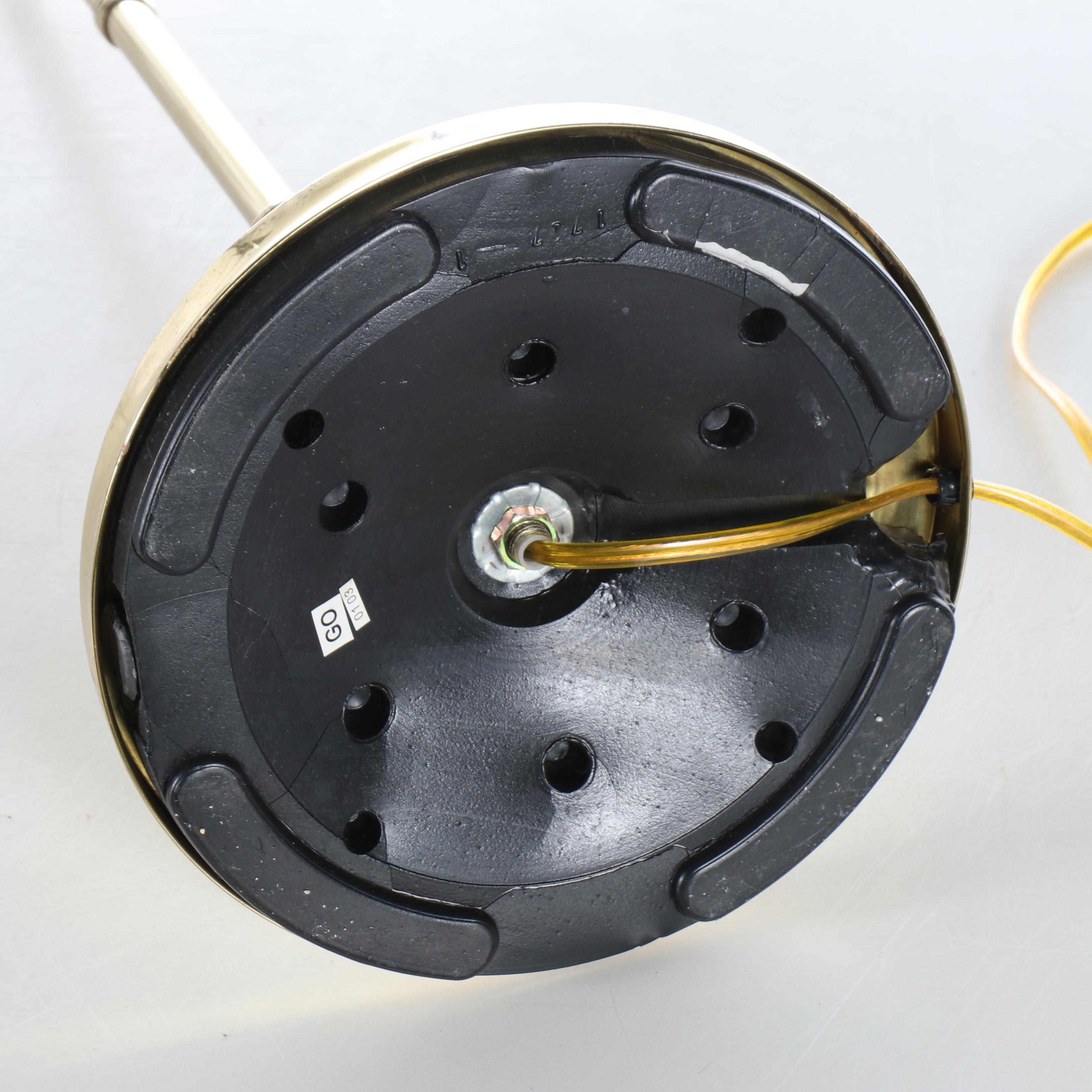 Mid Century Modern Style Brass Pharmacy Floor Lamp, 2002