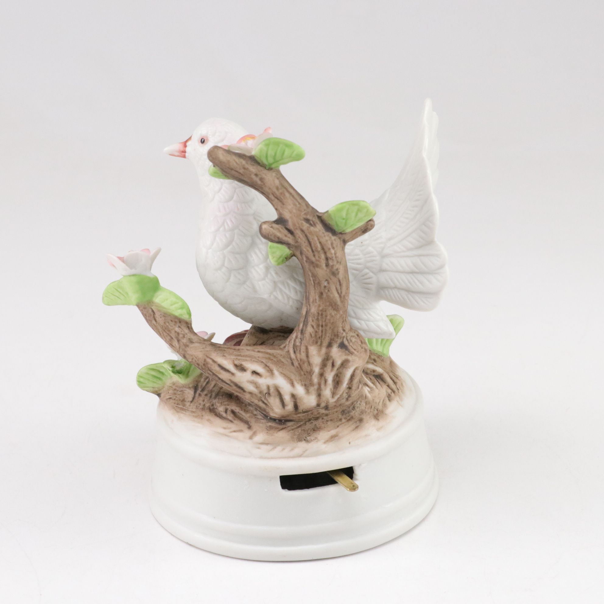 Abalone Inlay Box, Porcelain Ginger Jar & Glass Chinese Bonsai Tree, More