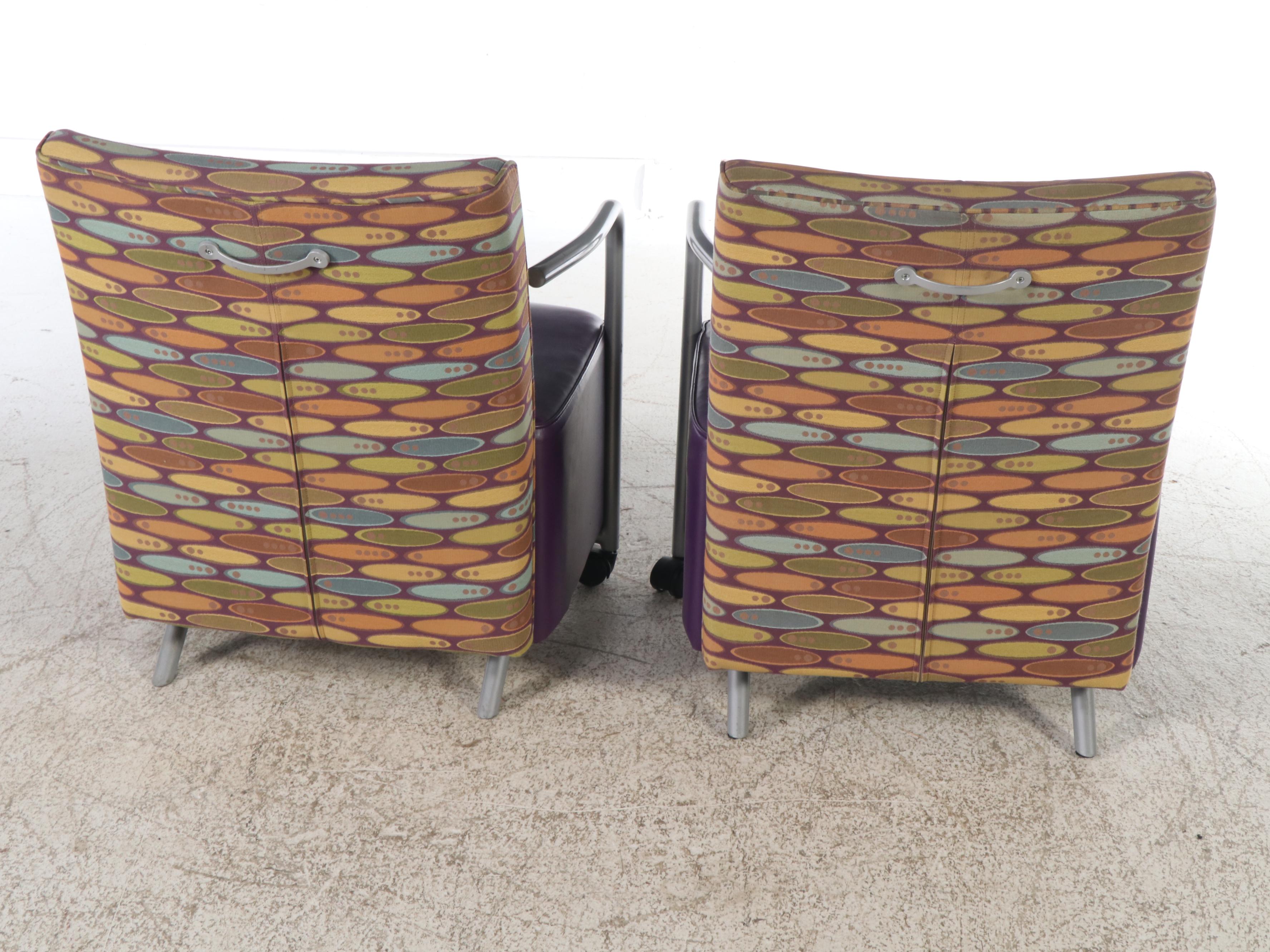 Pair of Herman Miller "Celeste" Armchairs, Early 21st Century