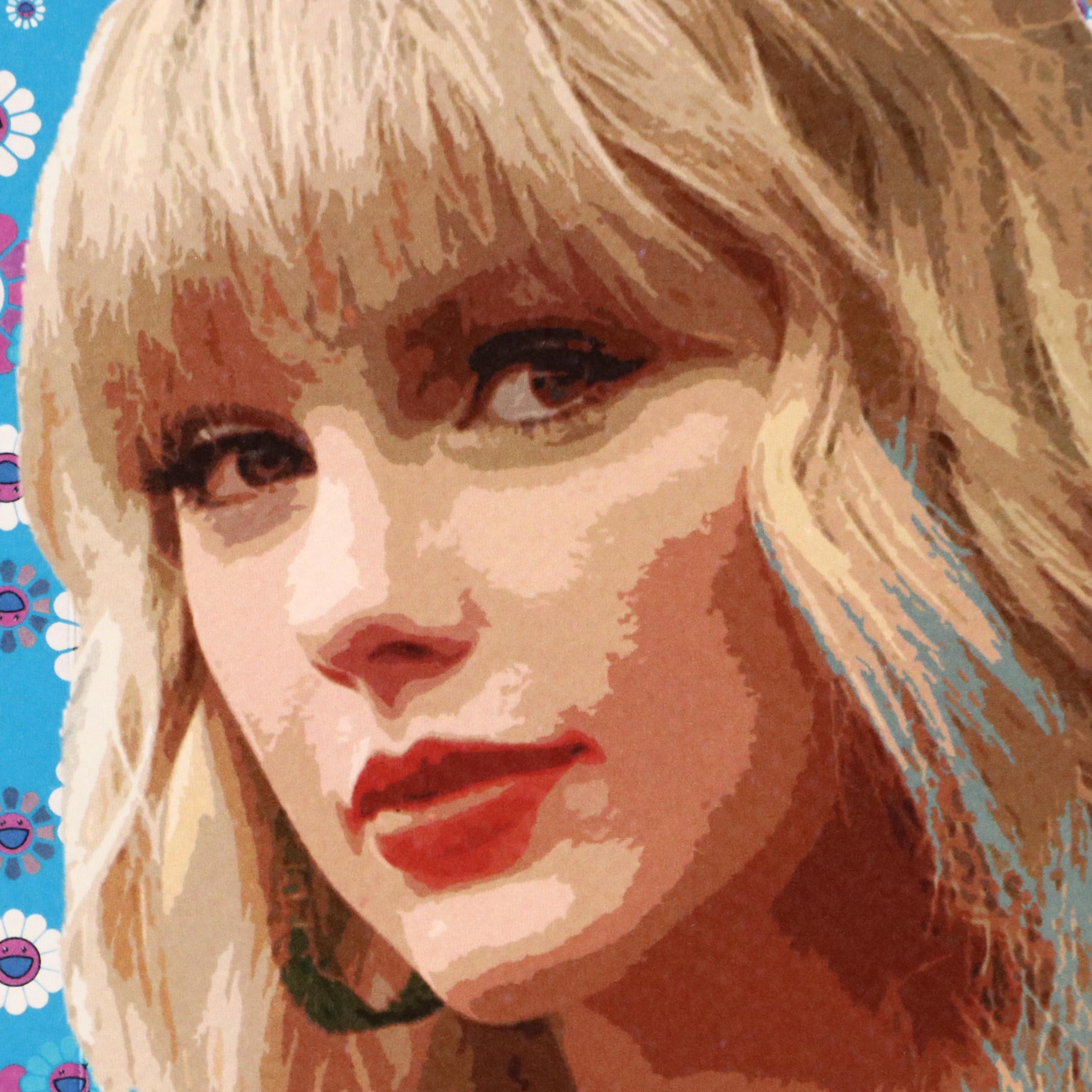 Death NYC Pop Art Graphic Print Featuring Taylor Swift x Murakami, 2023