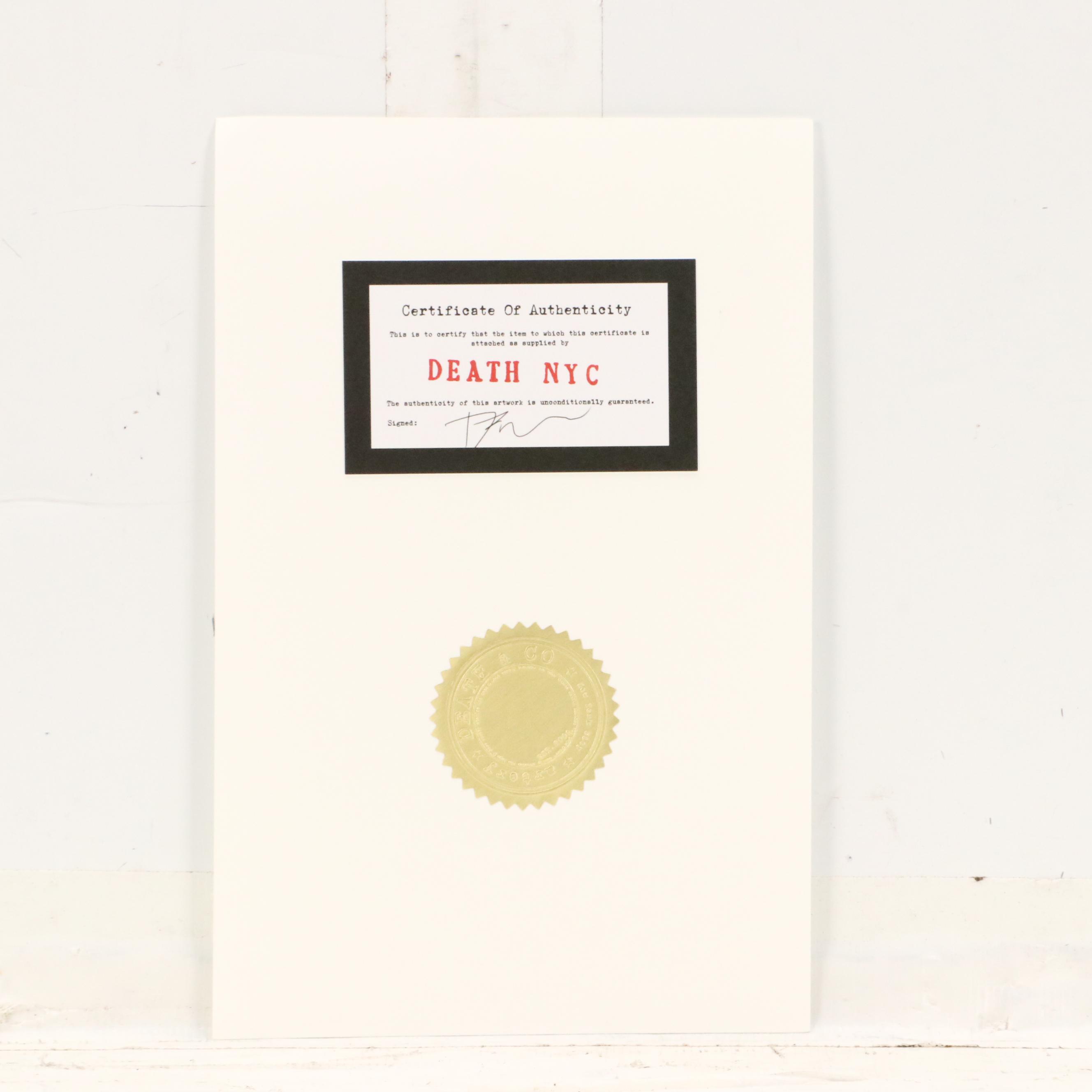 Death NYC Pop Art Graphic Print Featuring Taylor Swift x Murakami, 2023