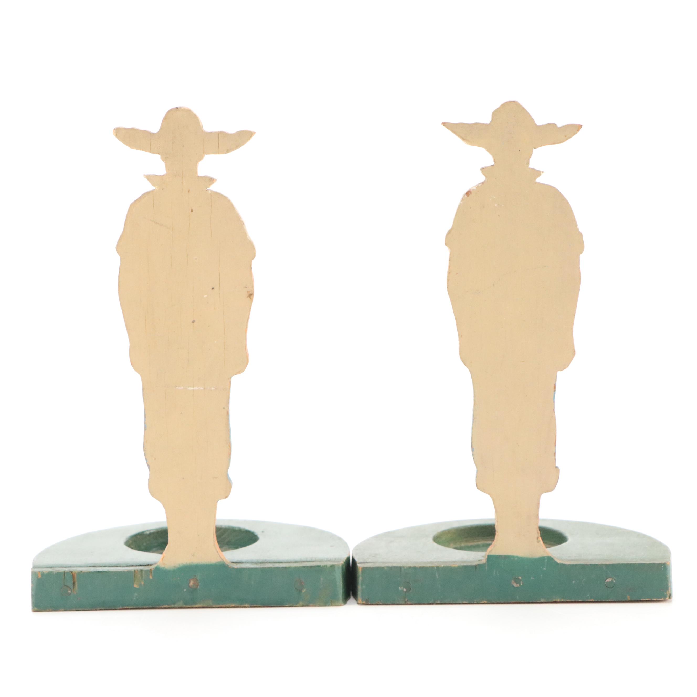 Spicanspan Store Paper Roll Dispenser with Barefoot Boy Candleholders