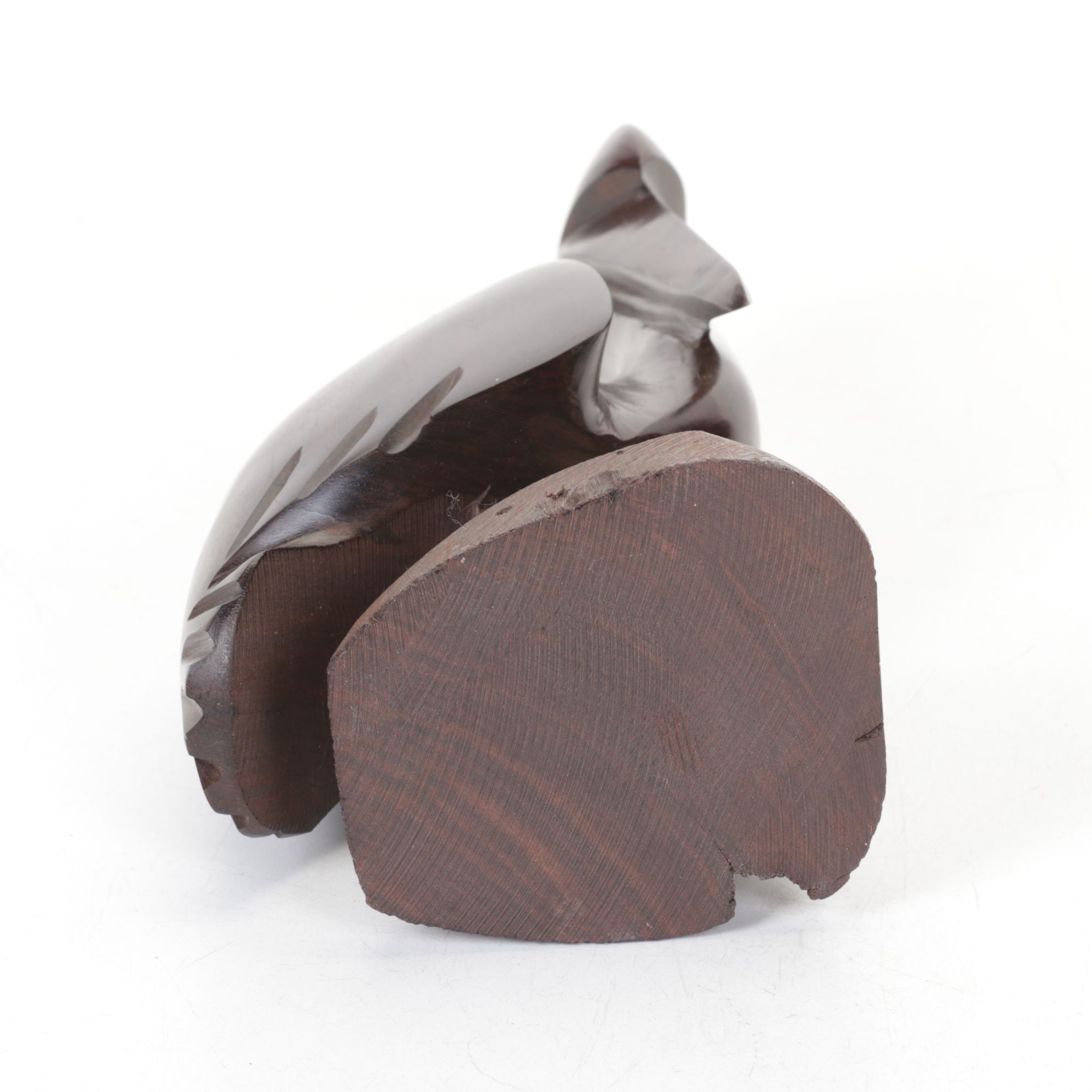 Ceramic Singing Nuns Music Box with Carved Wood Pelican and Two Brass Deer