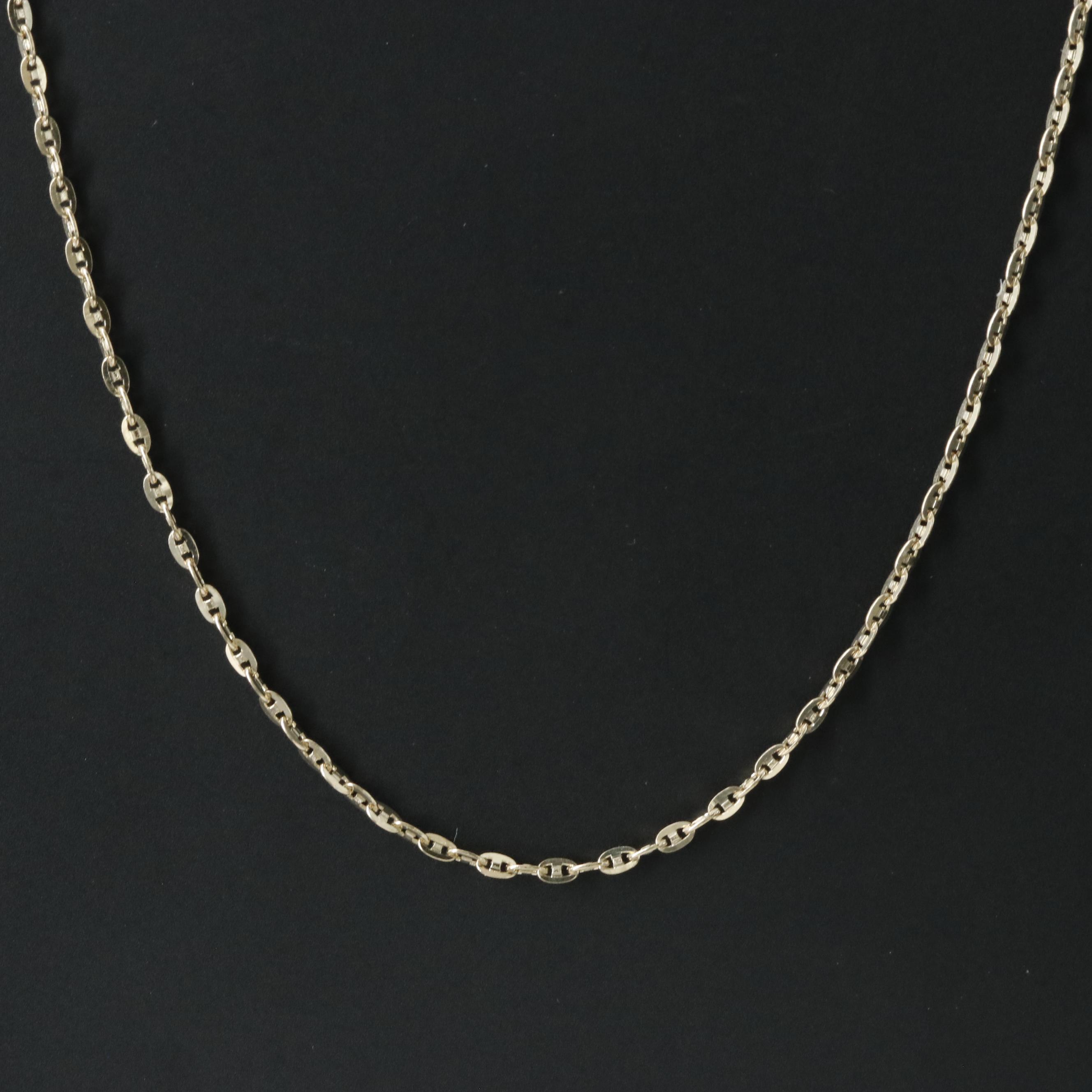 14K Mariner Chain Necklace