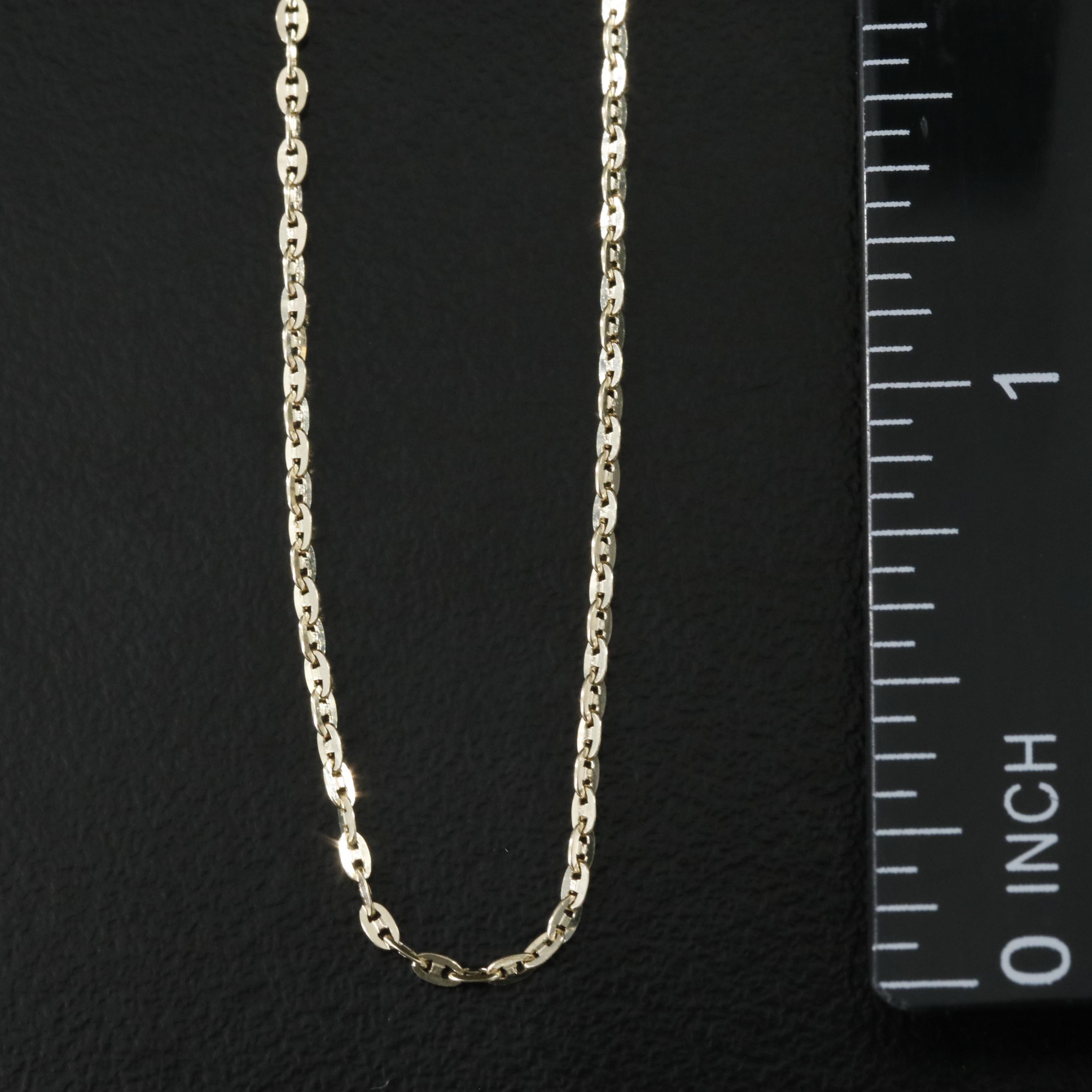 14K Mariner Chain Necklace
