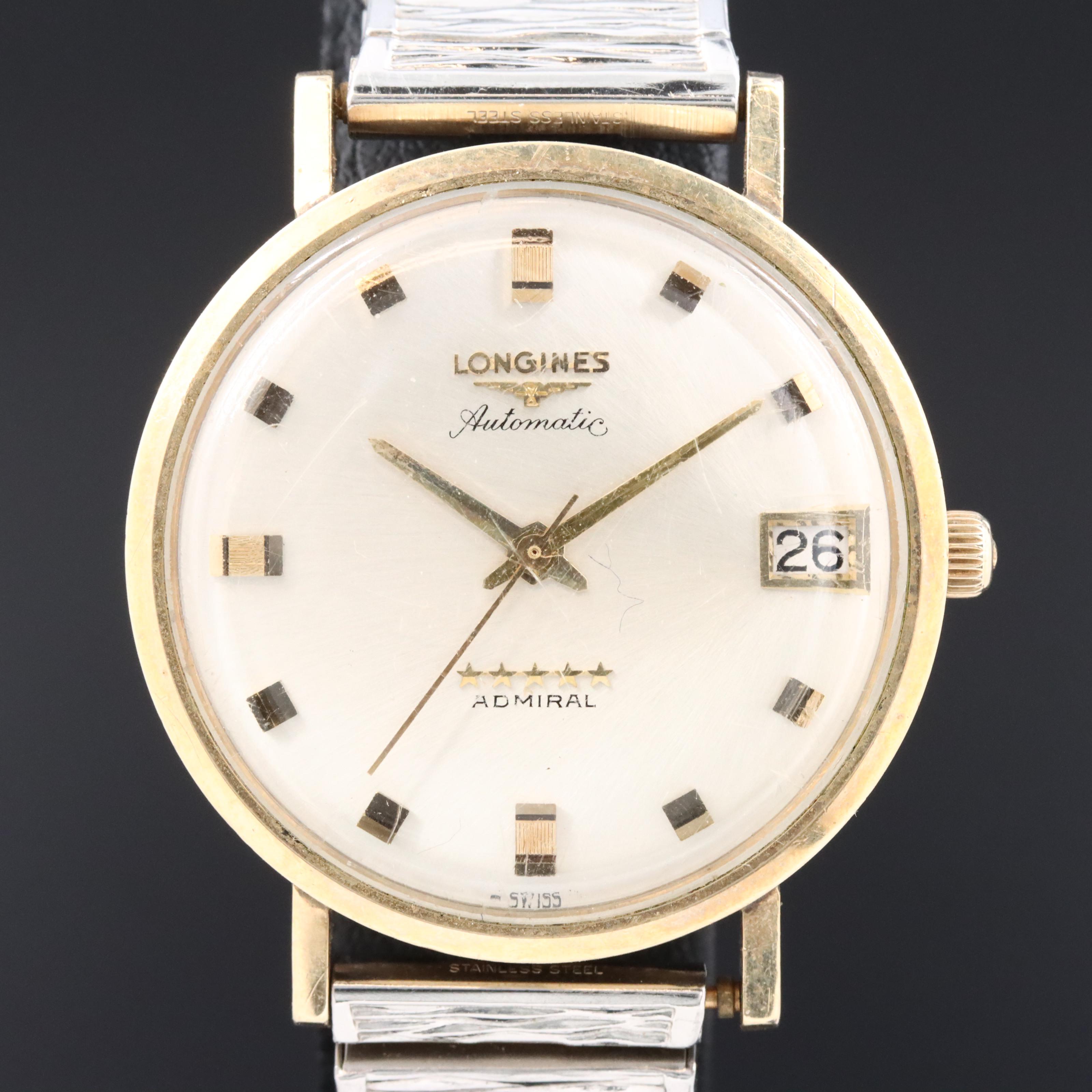 Longines Admiral 40 Year Service Award Vintage Watch
