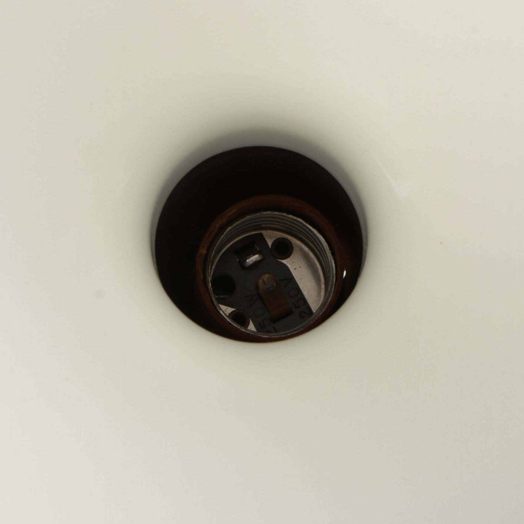 Stiffel Style Brass and Enamel Torchiere Table Lamps, Vintage