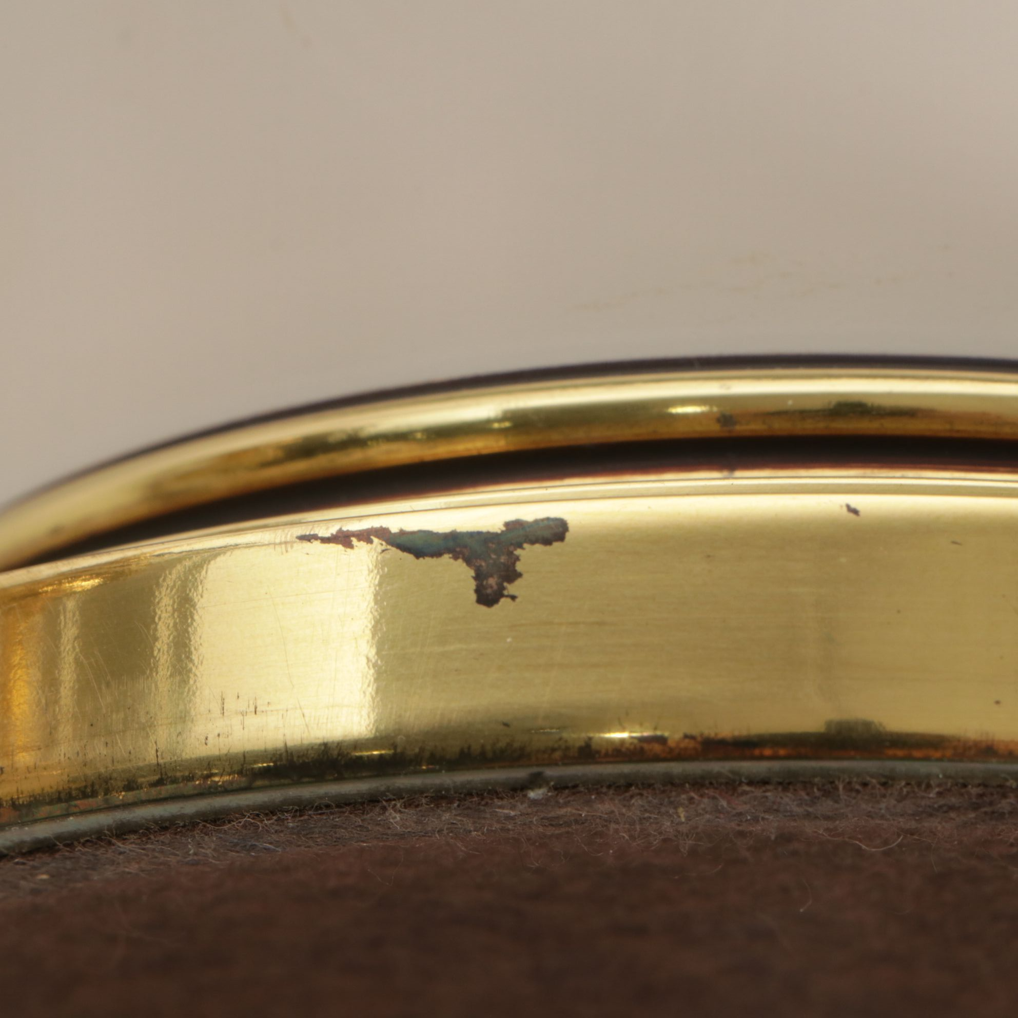 Stiffel Style Brass and Enamel Torchiere Table Lamps, Vintage