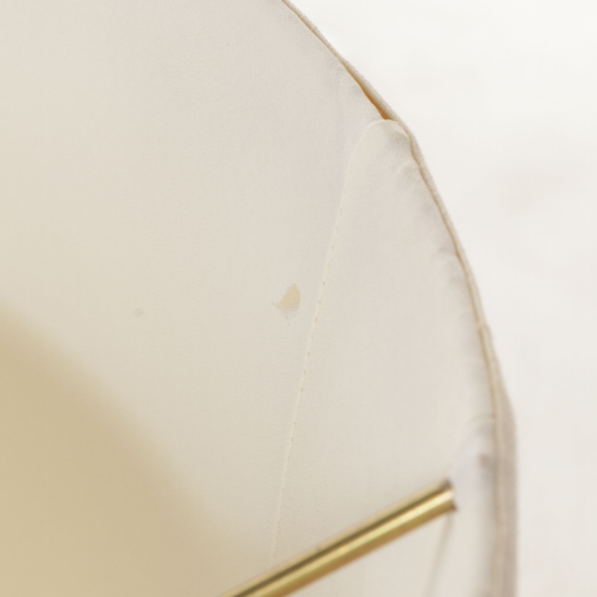 Stiffel Style Brass and Enamel Torchiere Table Lamps, Vintage