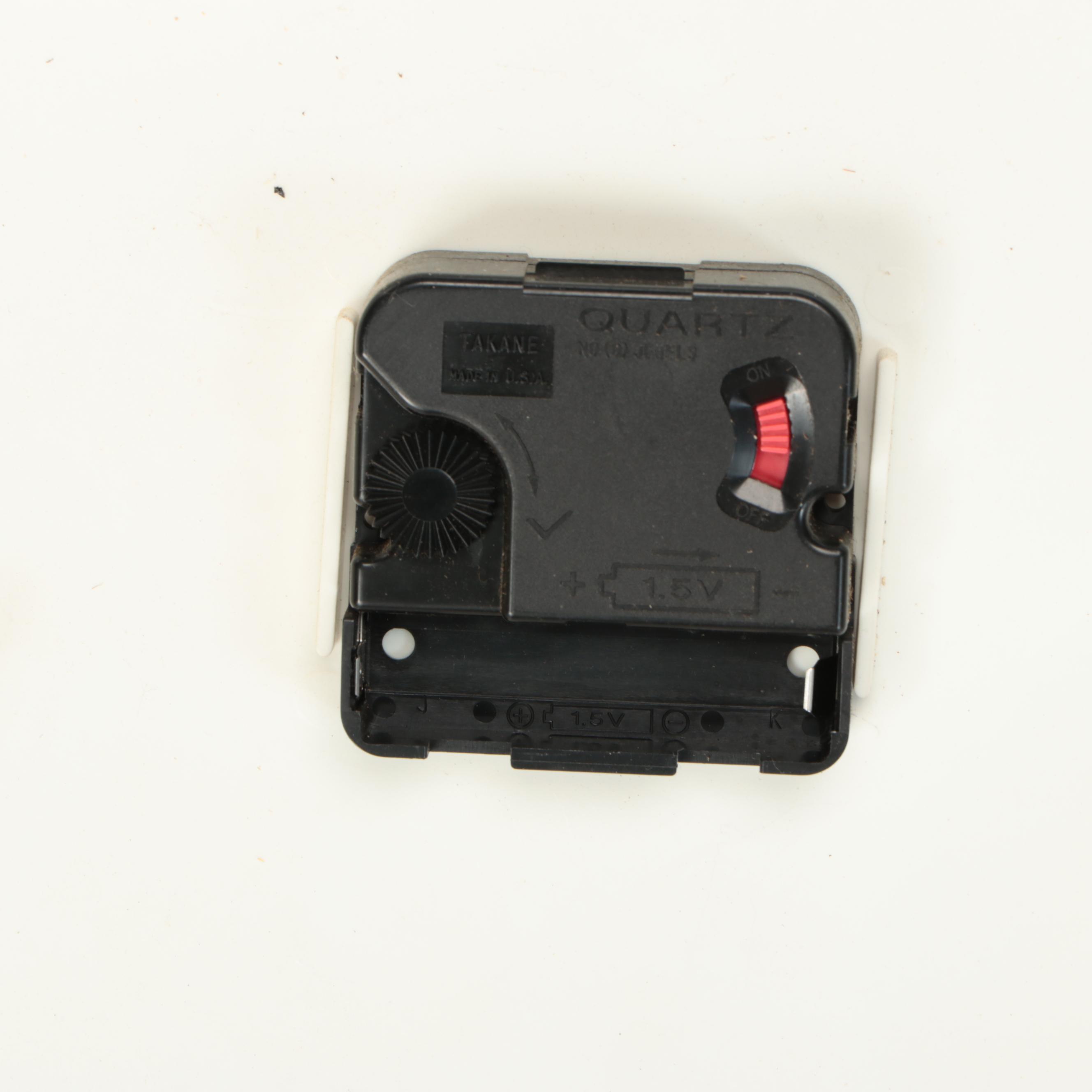 Misty Slims Cigarette Sign with Clock, Late 20th/Early 21st C.