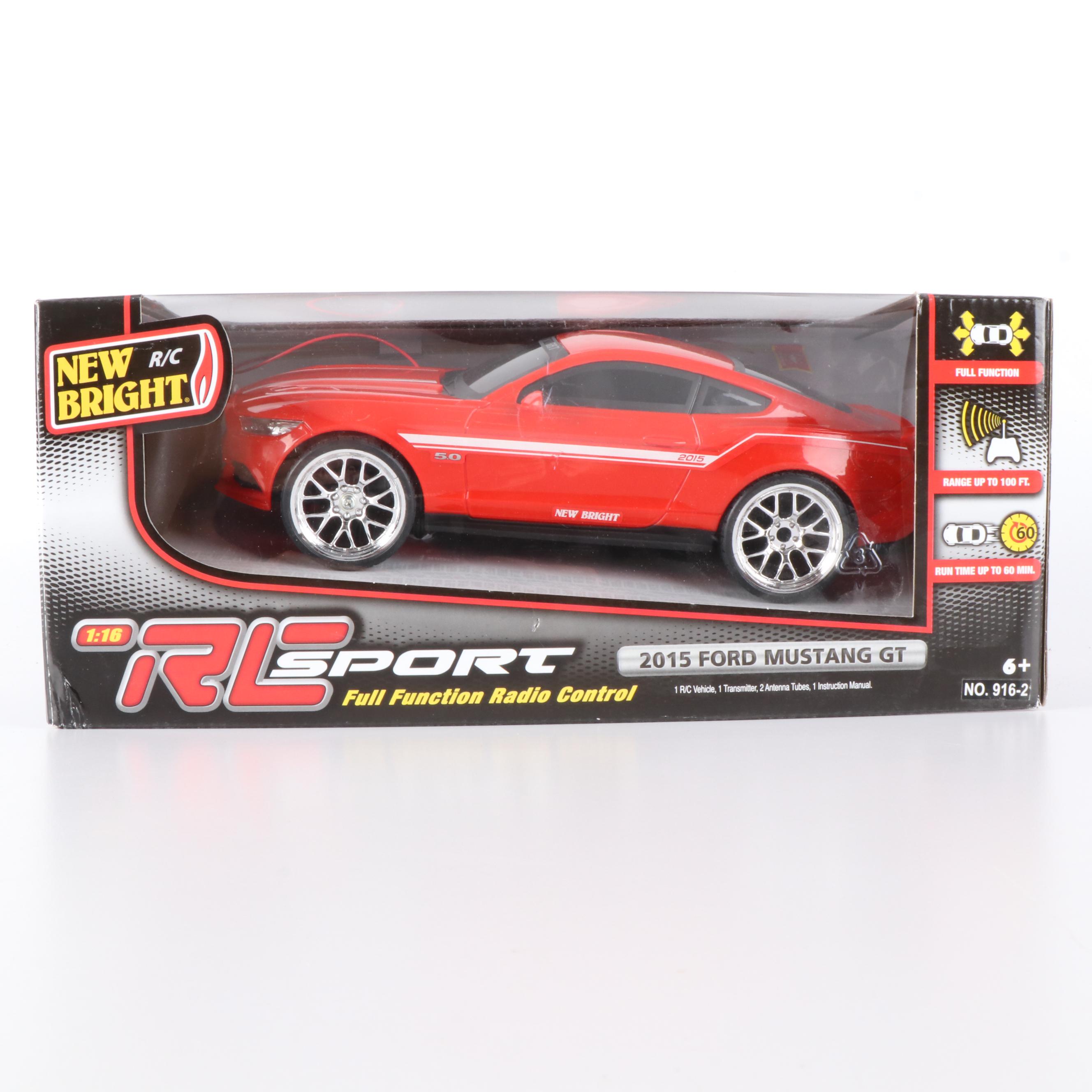 New Bright RC Sport "Ford Mustang GT" and More Radio Control Cars