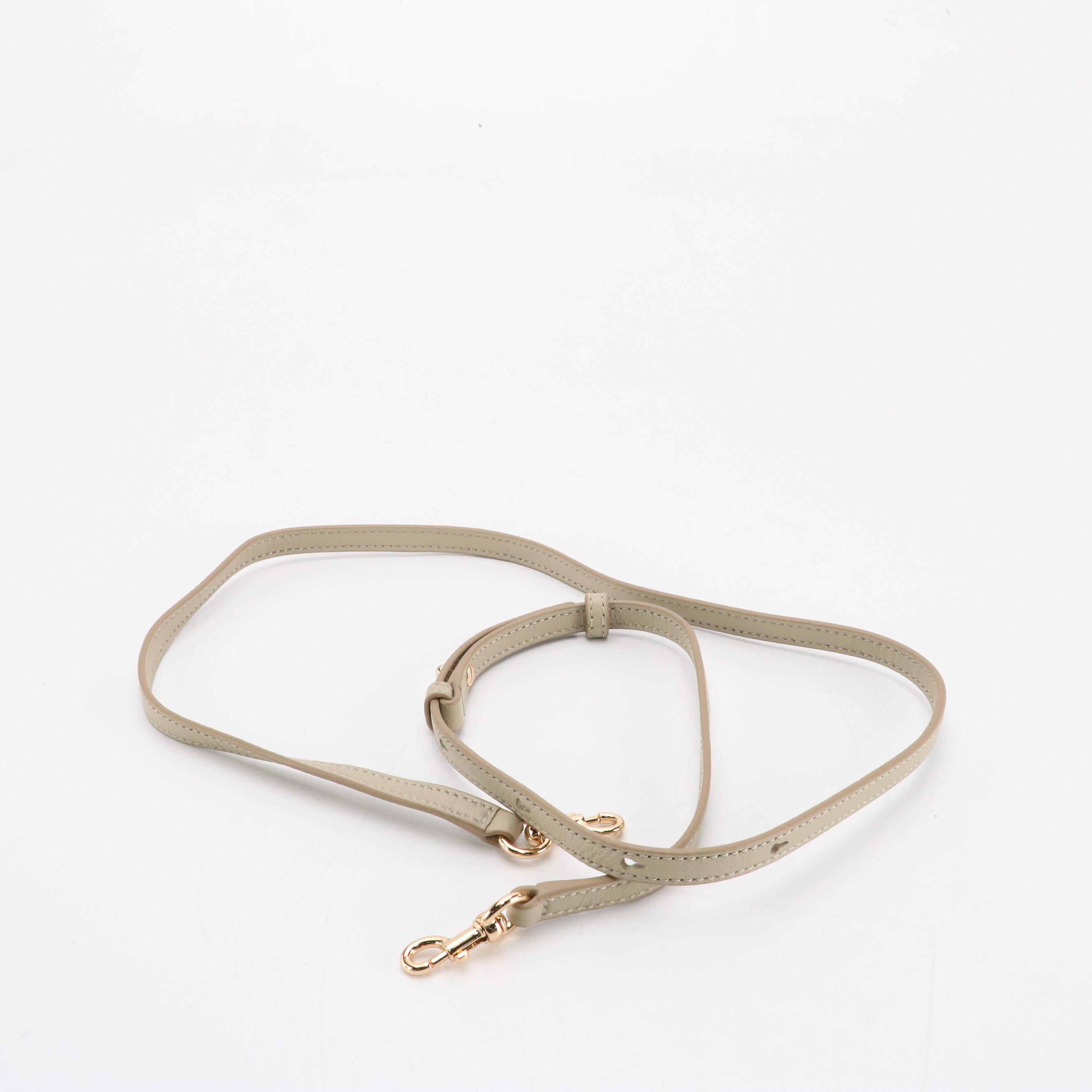 Marc Jacobs The J Mini Monogram Two-Way Bag in Khaki Embossed Leather, With Tags