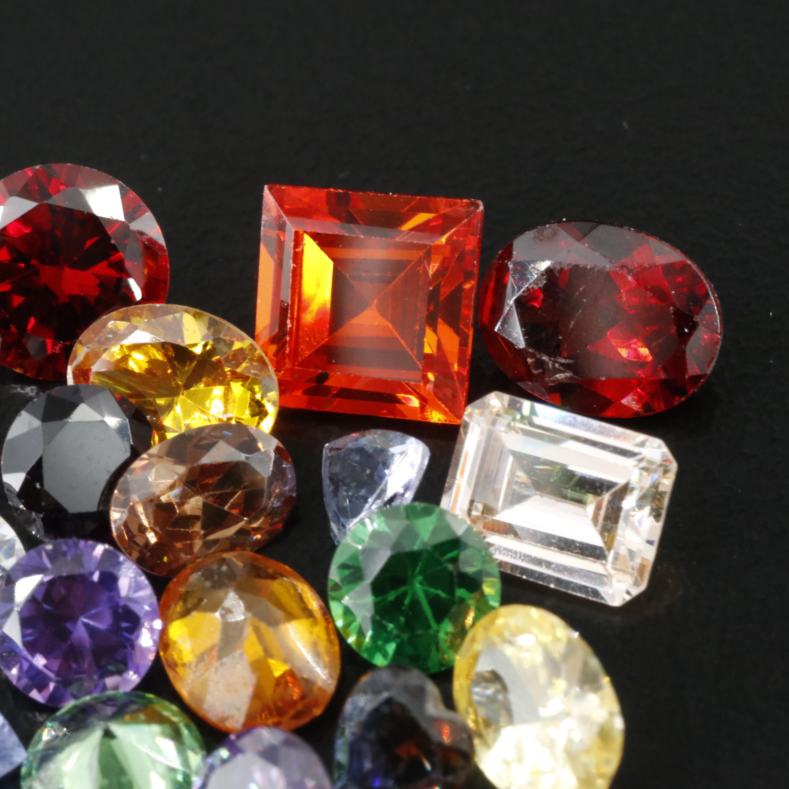 Loose 36.47 CTW CZ Assortment