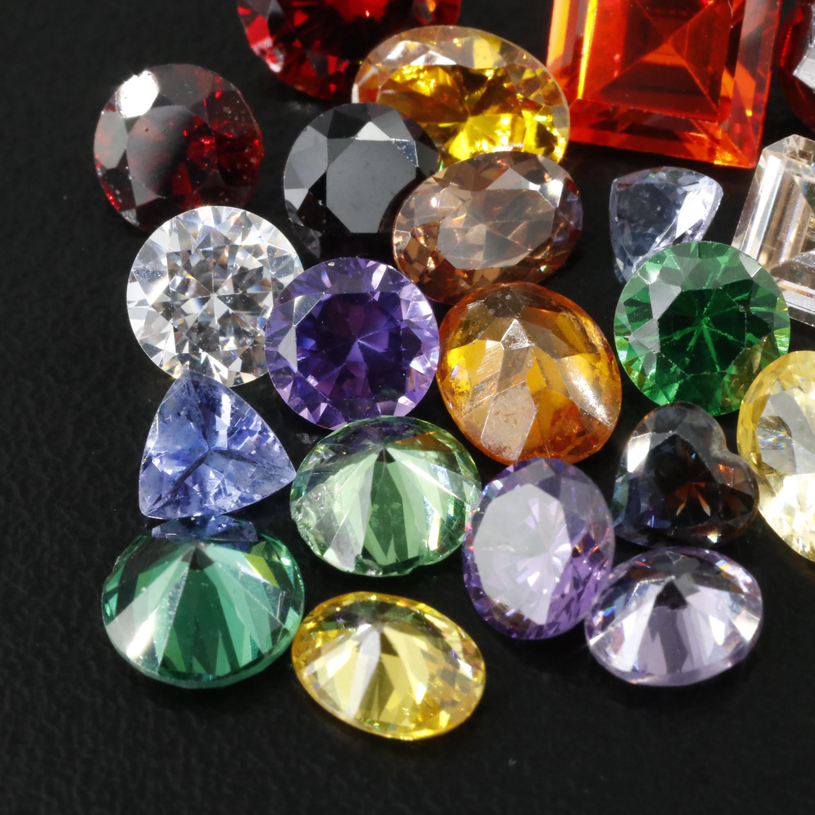 Loose 36.47 CTW CZ Assortment