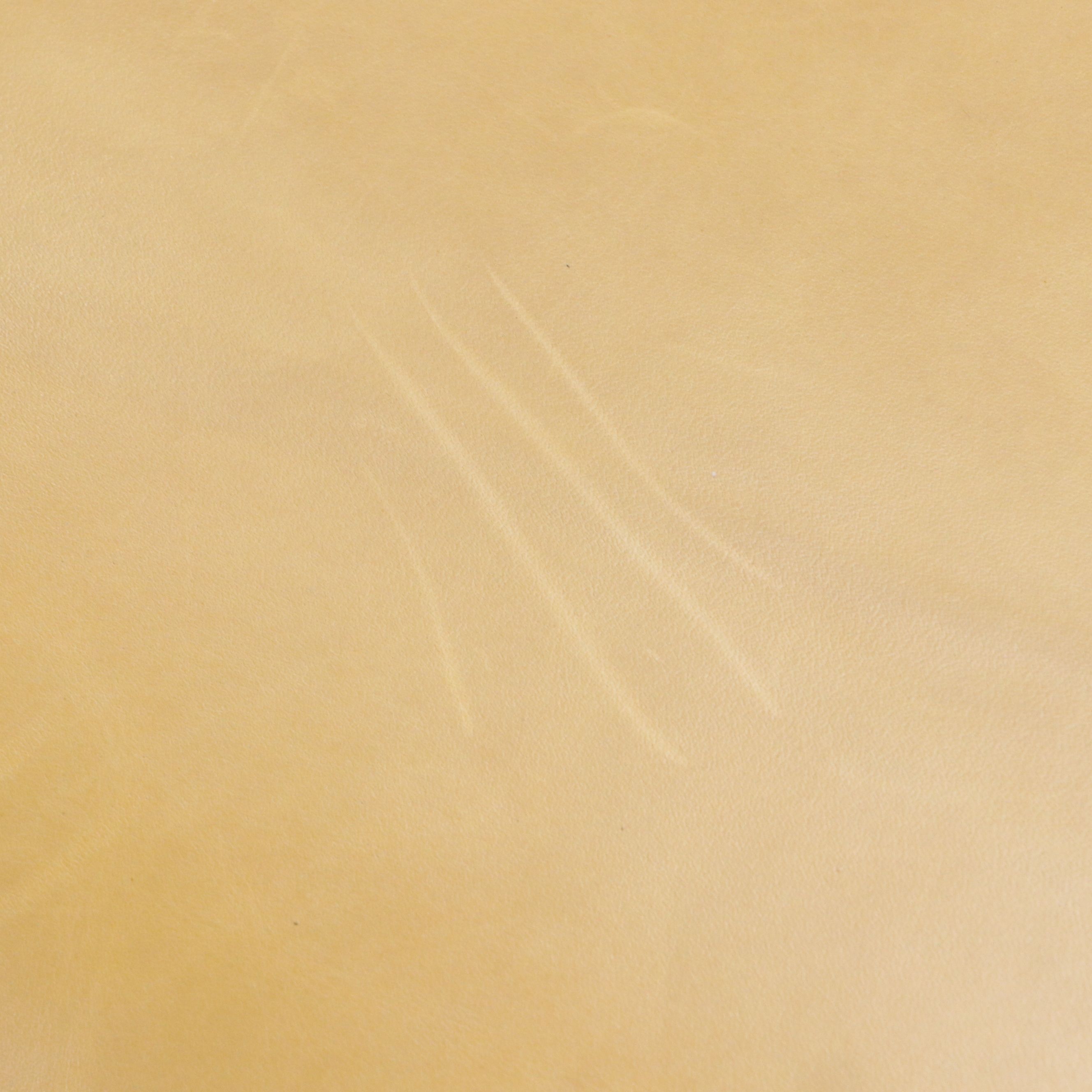 Old Hickory Tannery Tassel Skirted Leather Ottoman