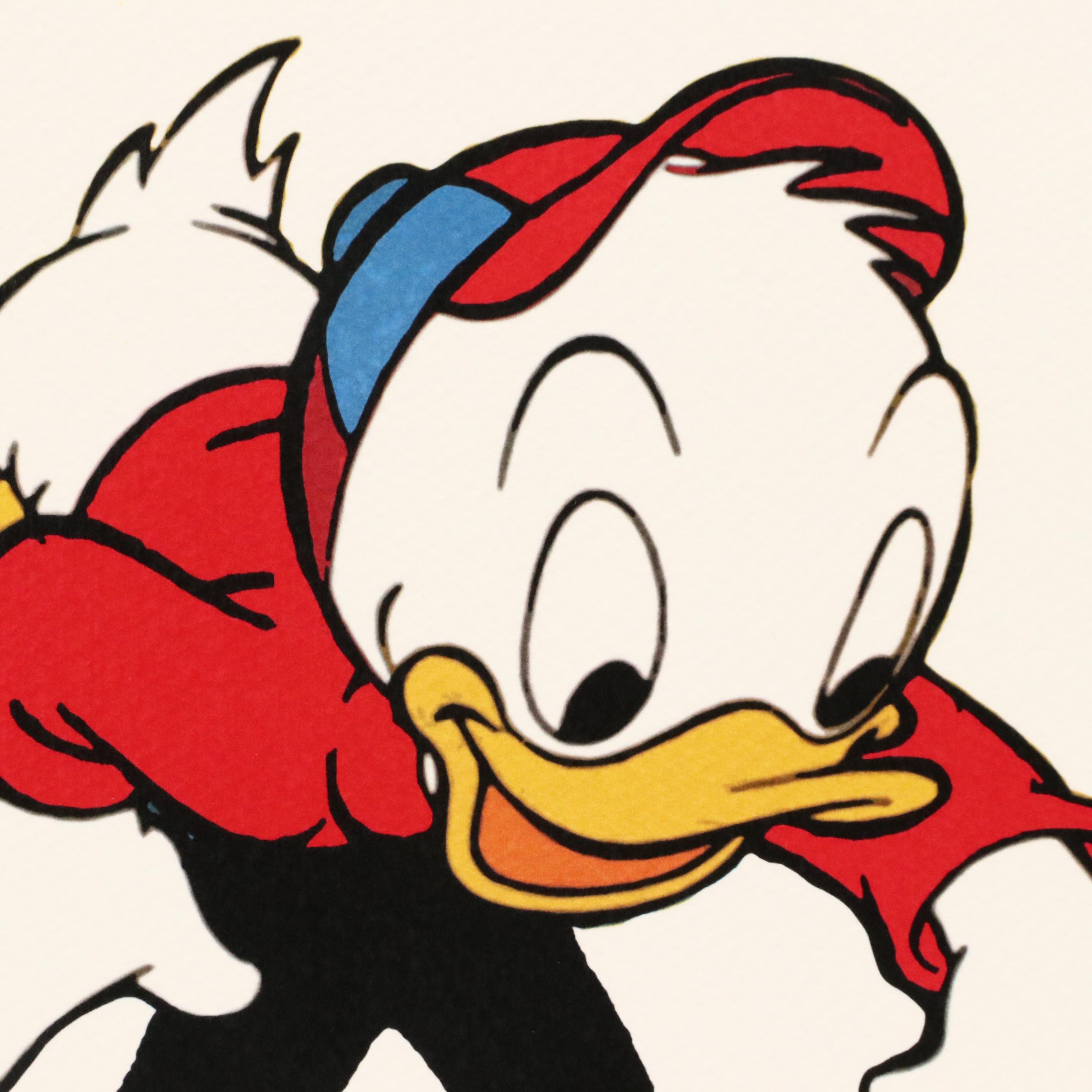 Death NYC Pop Art Graphic Print Homage Chanel x Huey, Dewey, & Louie, 2019