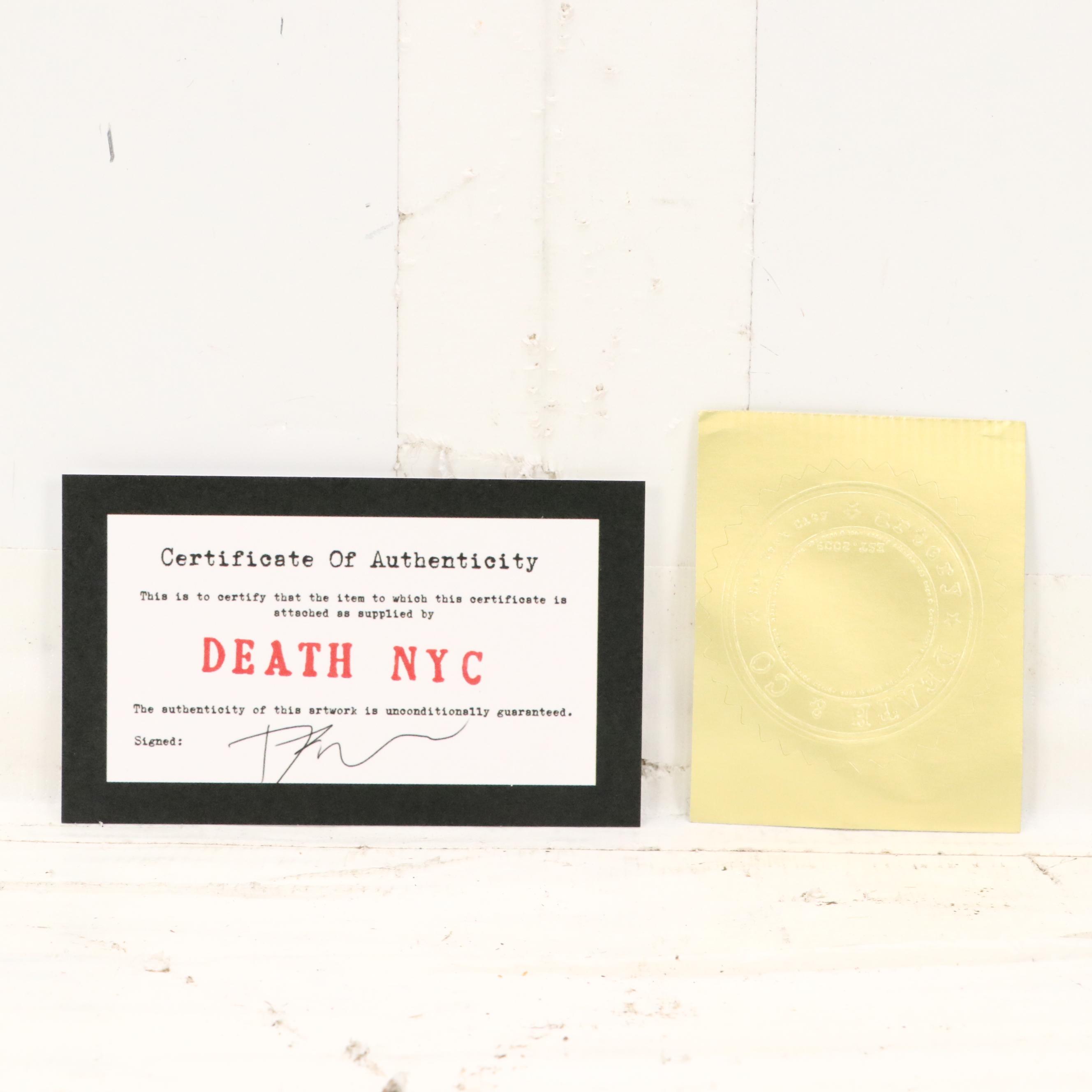 Death NYC Pop Art Graphic Print Homage Chanel x Huey, Dewey, & Louie, 2019