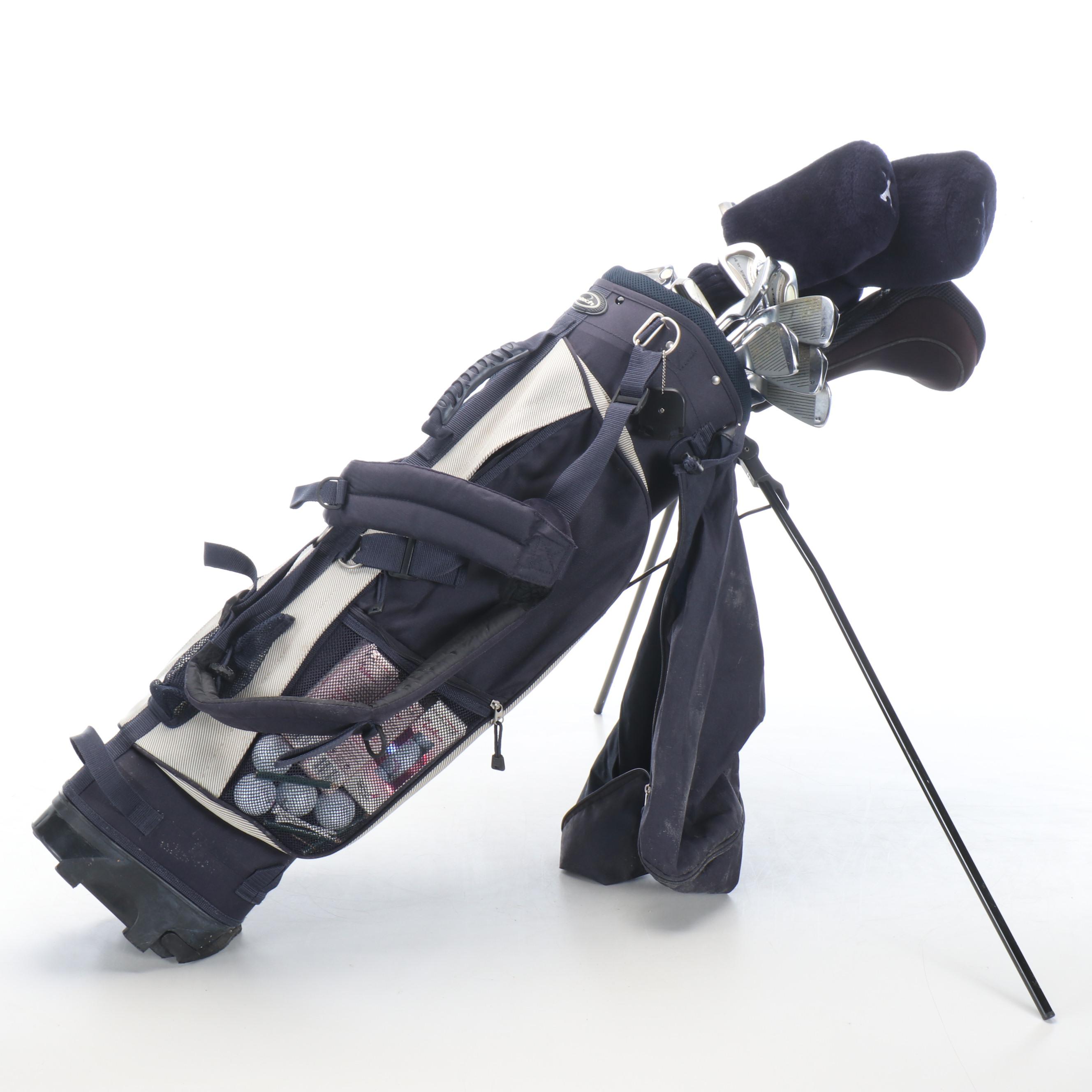 Intech Golf Clubs and Golf Bag
