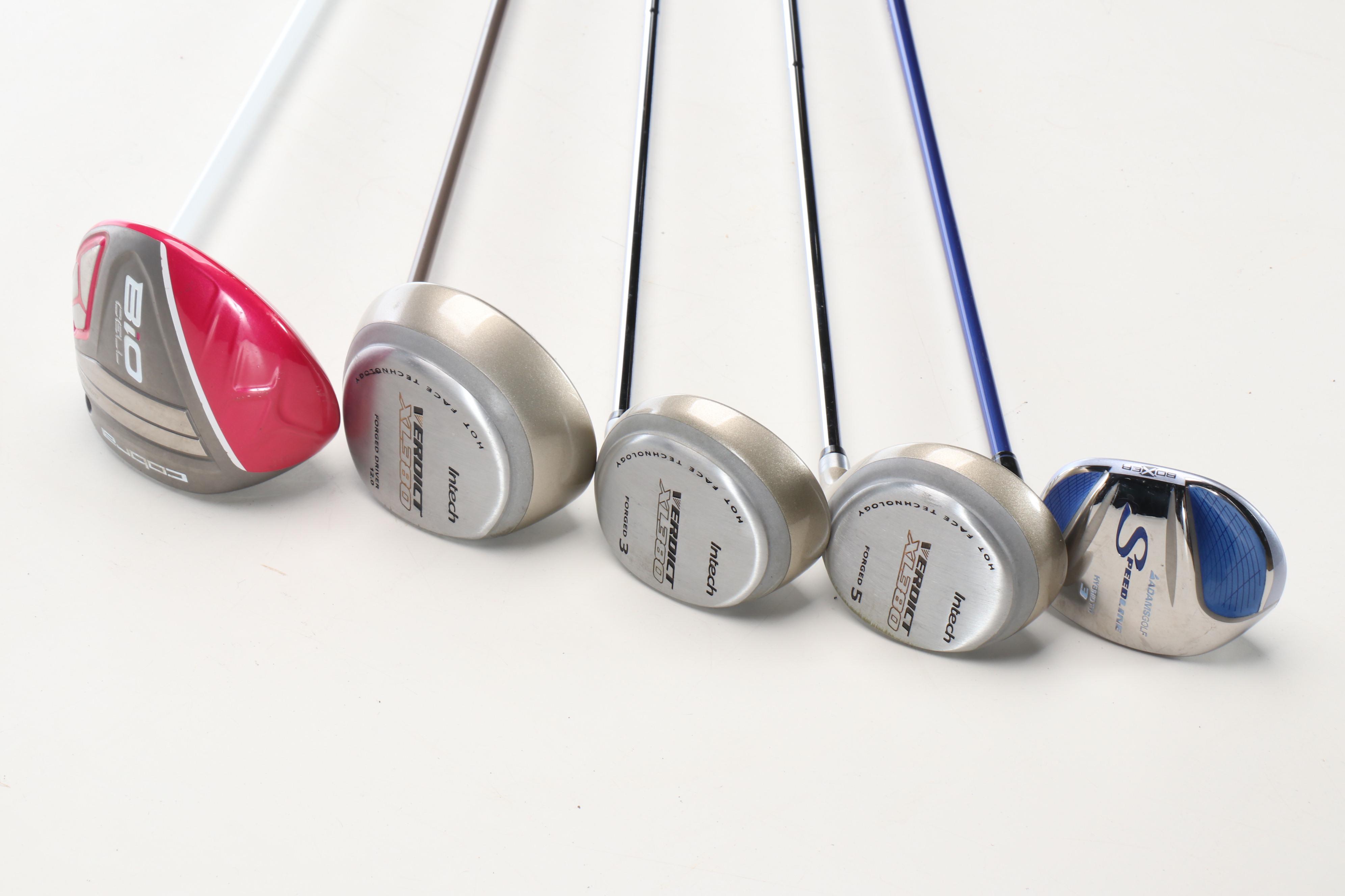 Intech Golf Clubs and Golf Bag