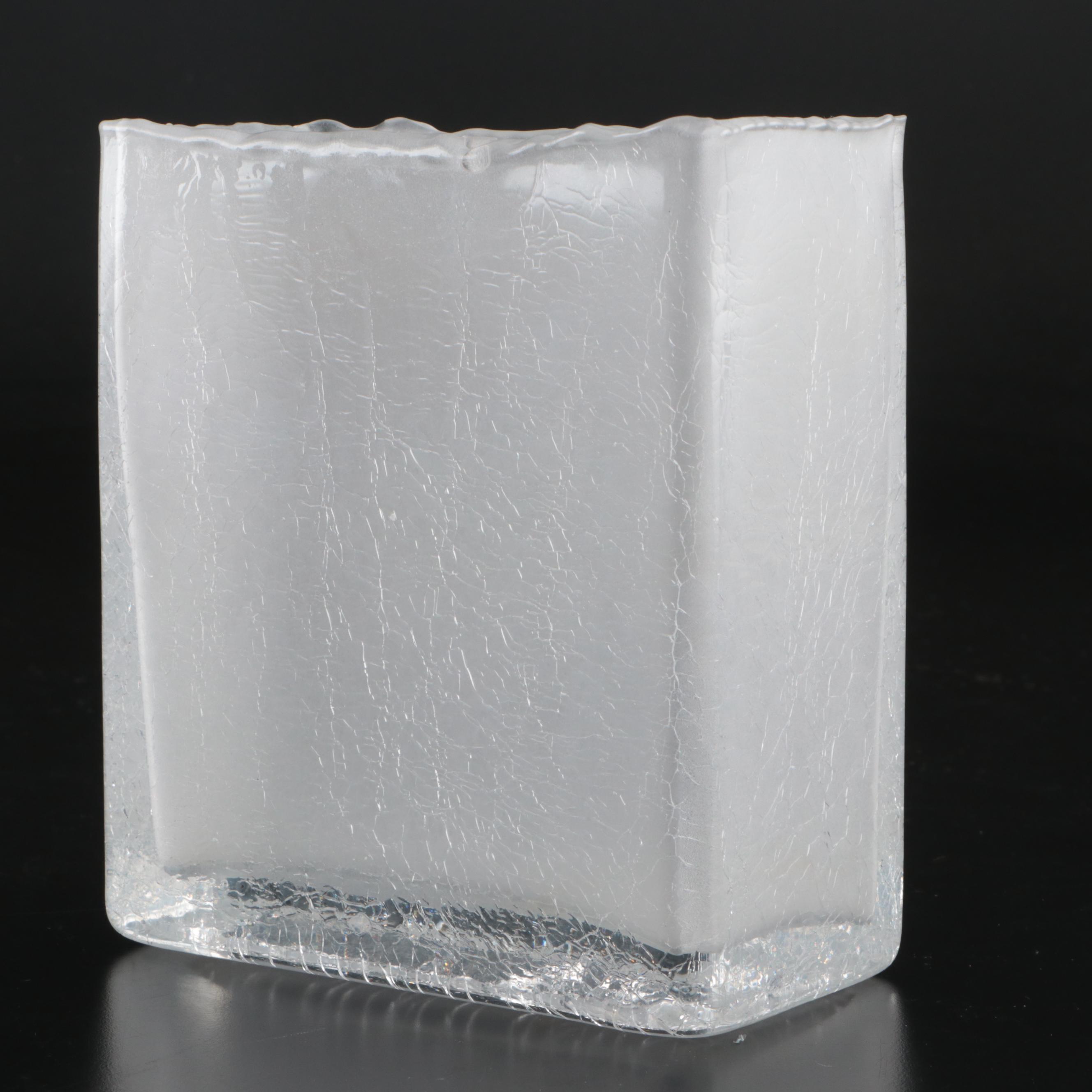 Tozai Home Swirl Glass Gourd Vase with Other MCM Style Glass Vases