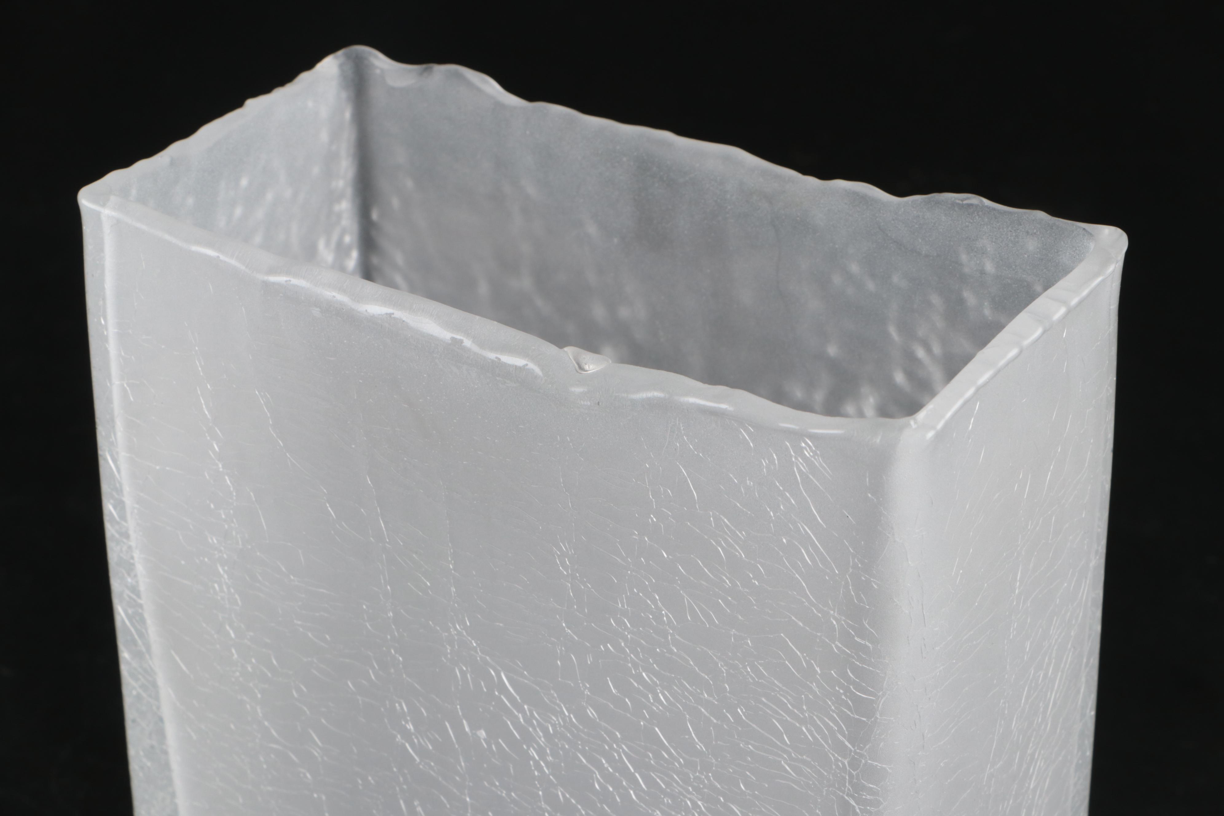 Tozai Home Swirl Glass Gourd Vase with Other MCM Style Glass Vases