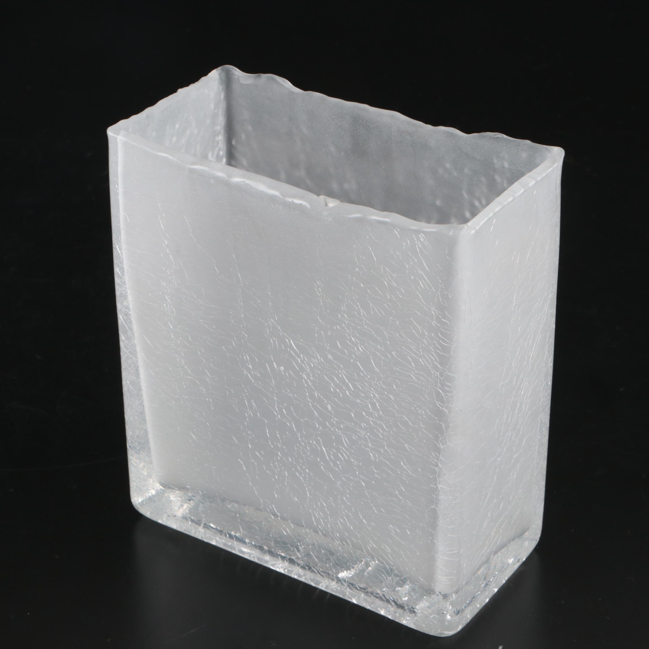 Tozai Home Swirl Glass Gourd Vase with Other MCM Style Glass Vases