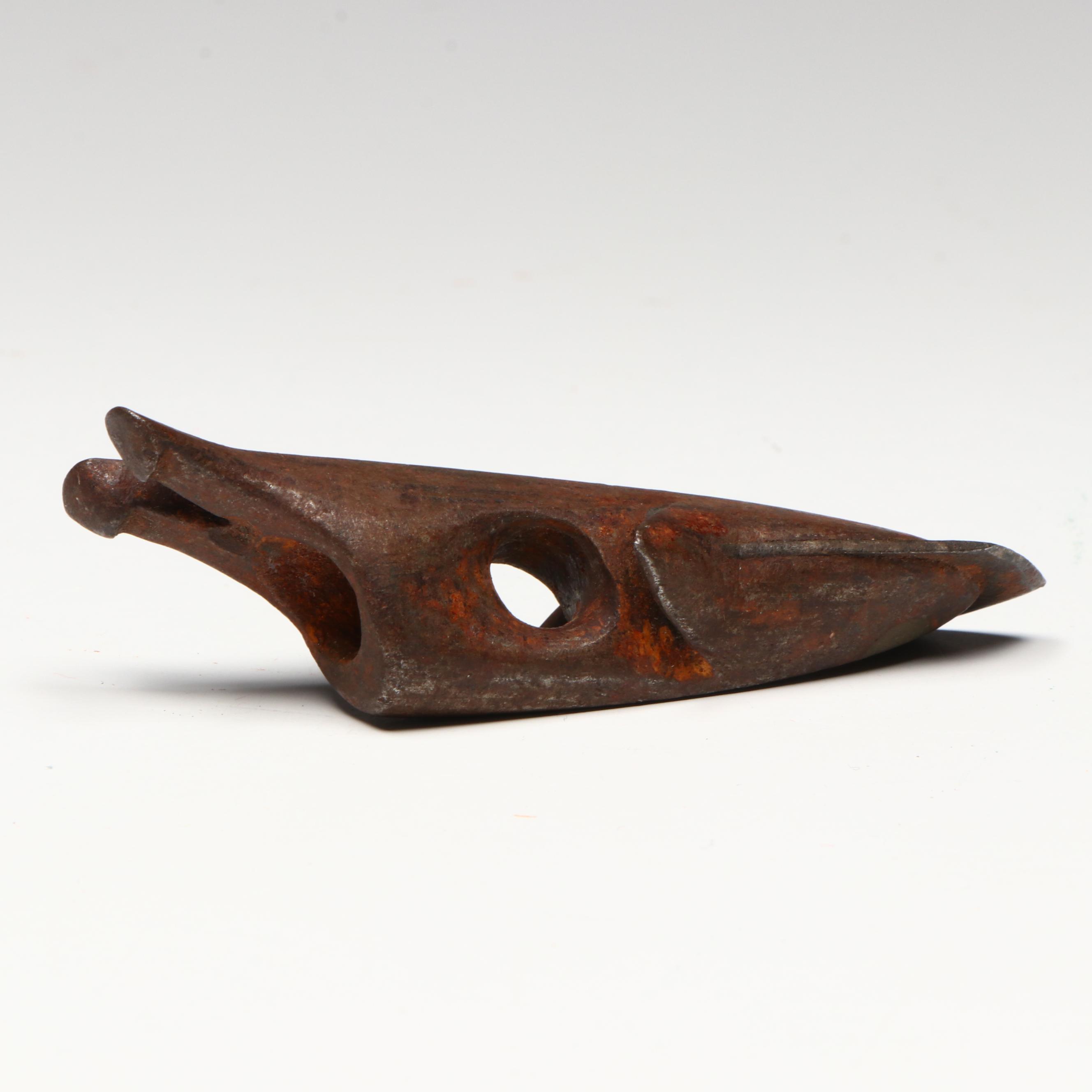 Indigenous Arctic Carved Bone and Other Fishing Implements