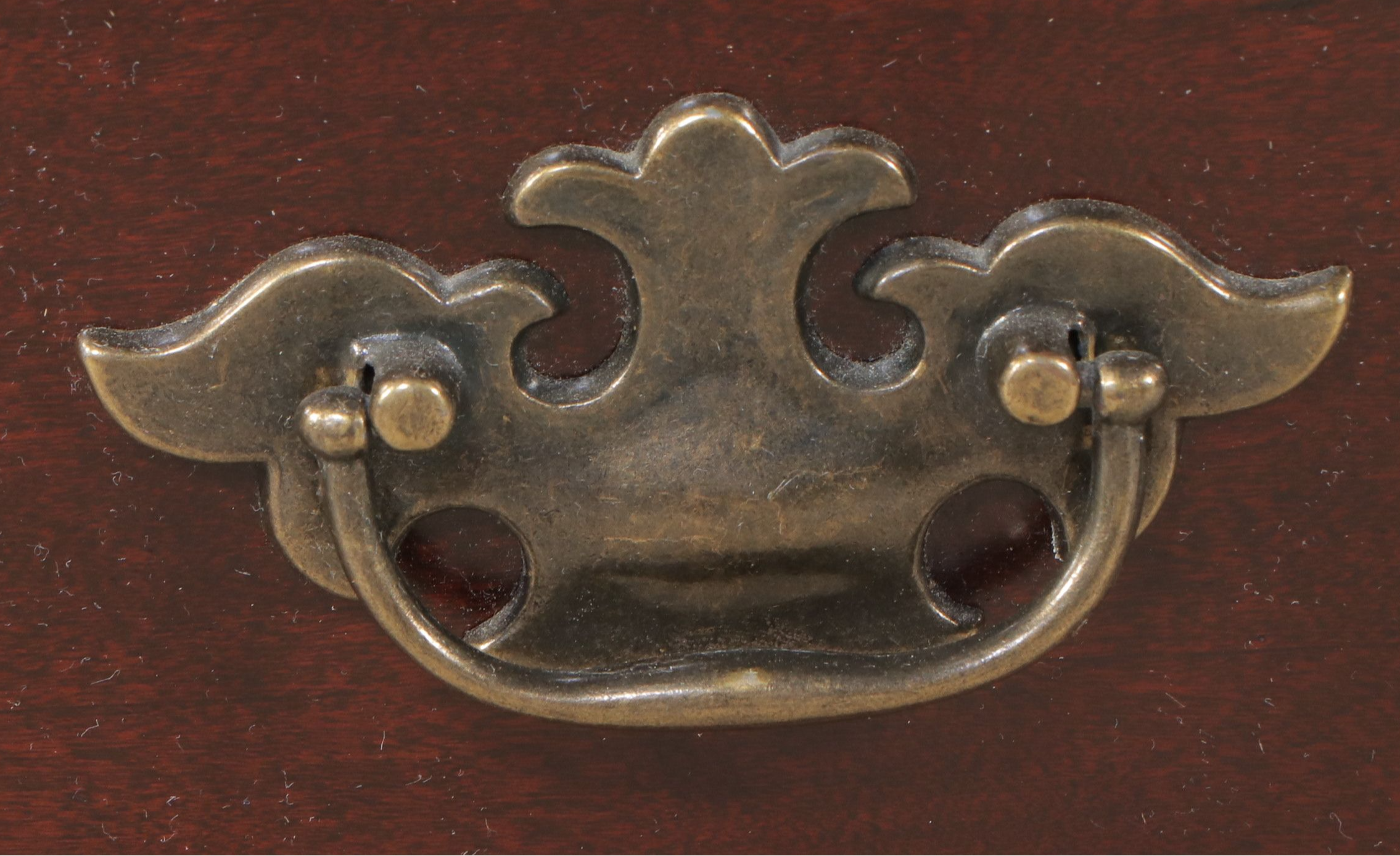 The Bombay Company Mahogany Jewelry Armoire, 1990s