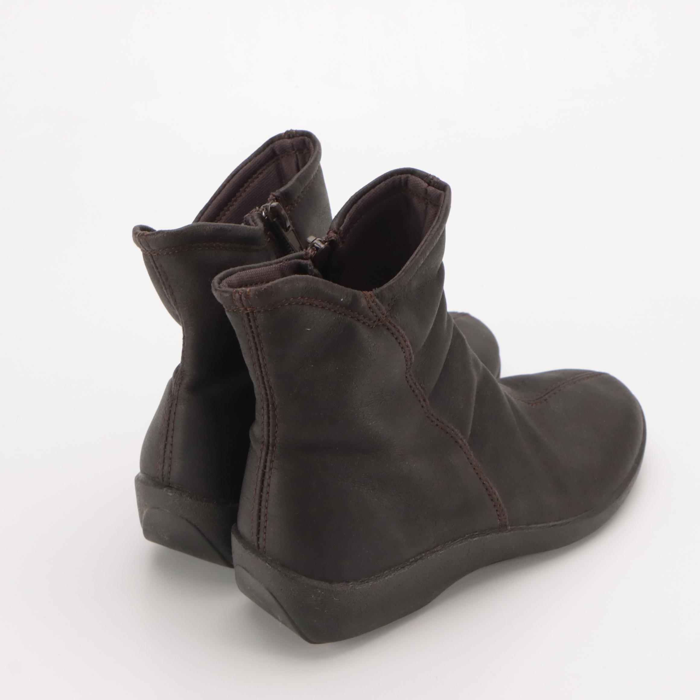 De Fortune Faux Snakeskin & Liz Claiborne Belize Open-Toed Heels w/ Other Boots