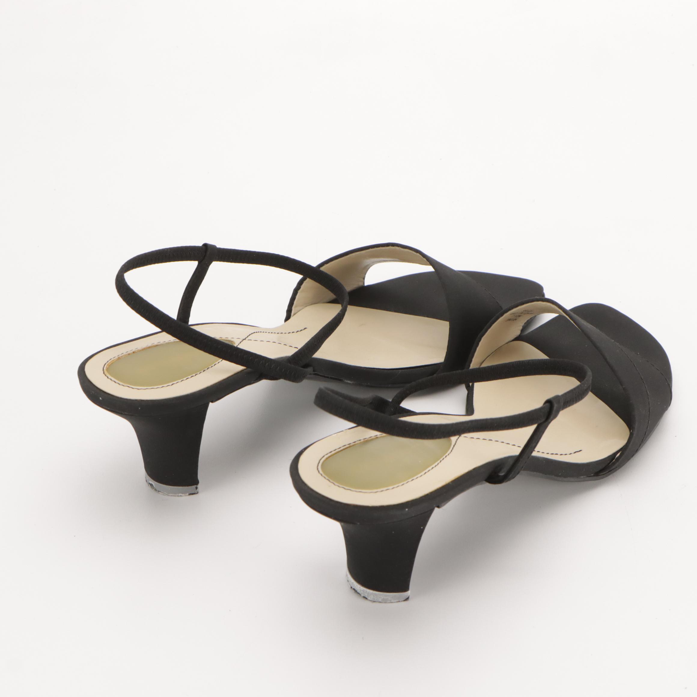 De Fortune Faux Snakeskin & Liz Claiborne Belize Open-Toed Heels w/ Other Boots