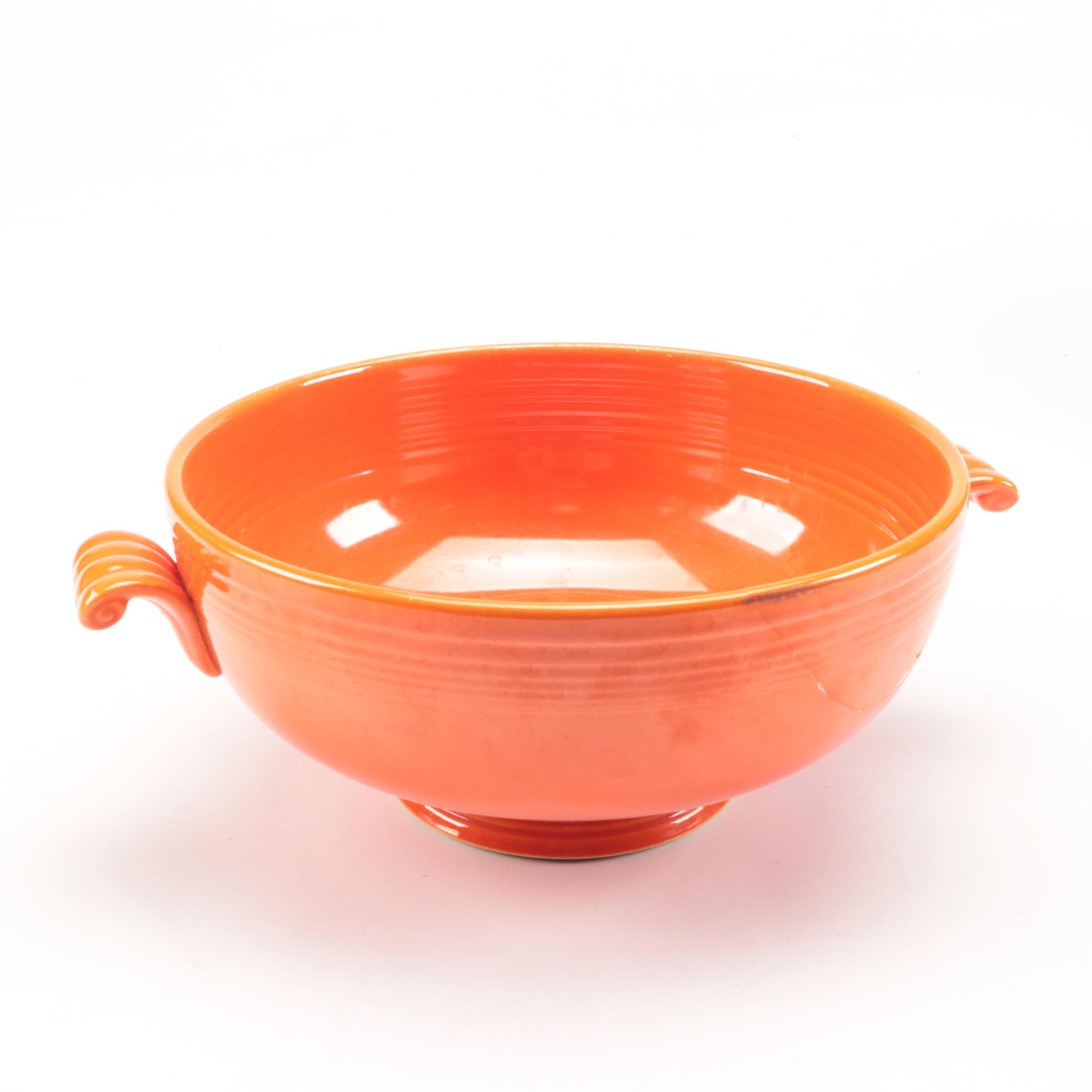 Fiesta "Poppy" and "Shamrock" Ceramic Dishes