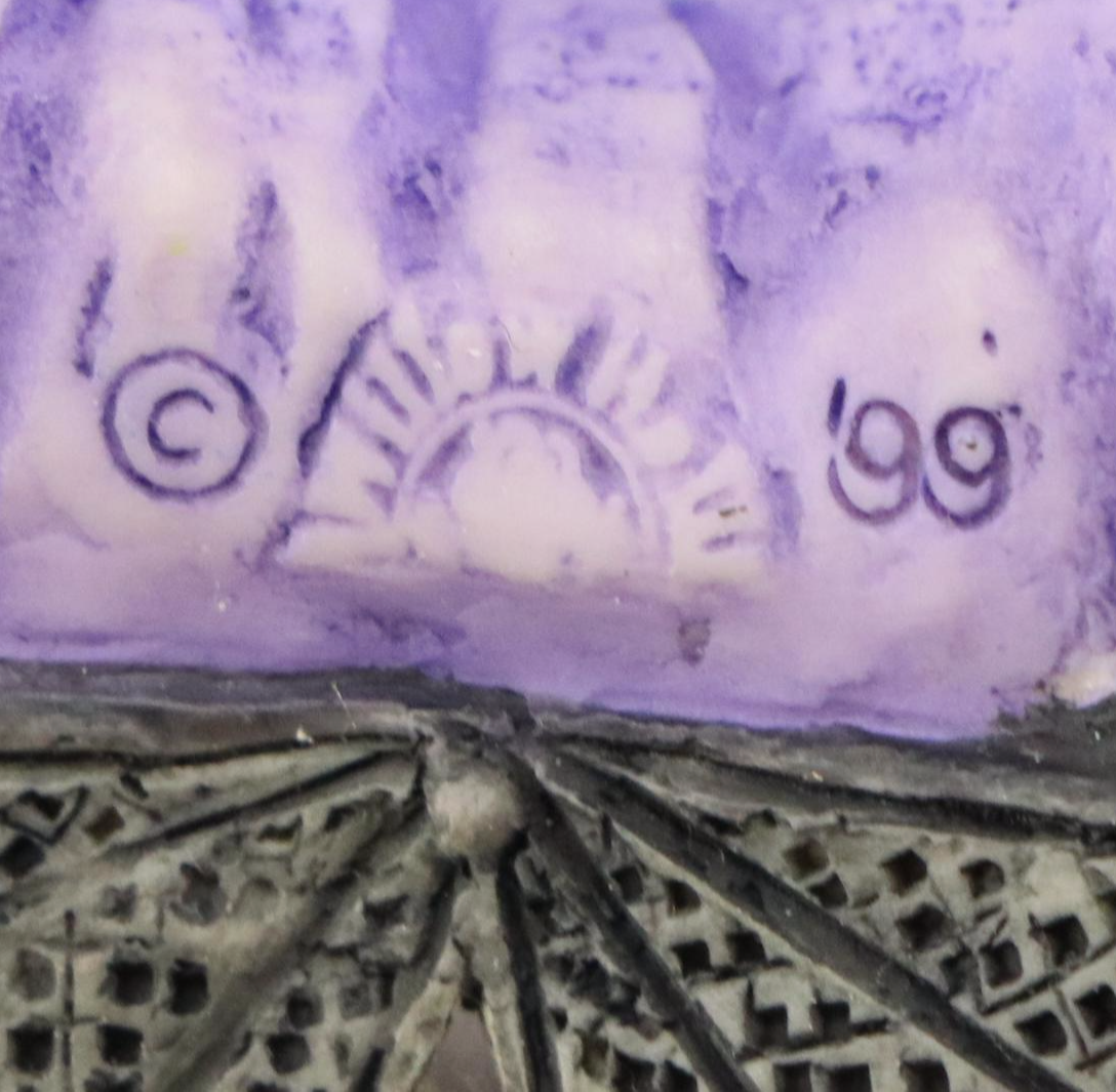 Jim Shore "True Blue", "Bonny Heather" and More Resin Figures in Display Case