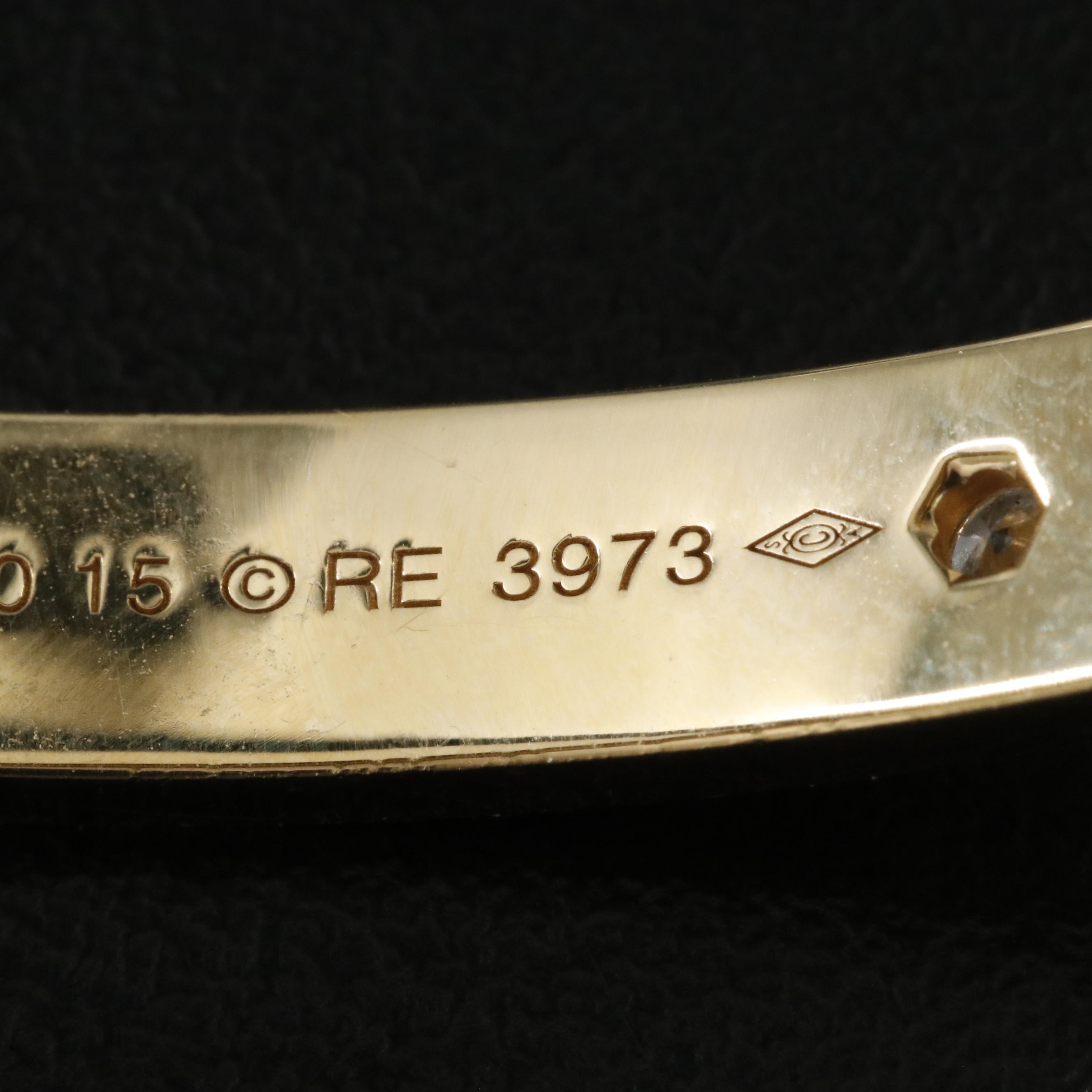 Cartier LOVE 18K 0.42 CTW Diamond Bracelet