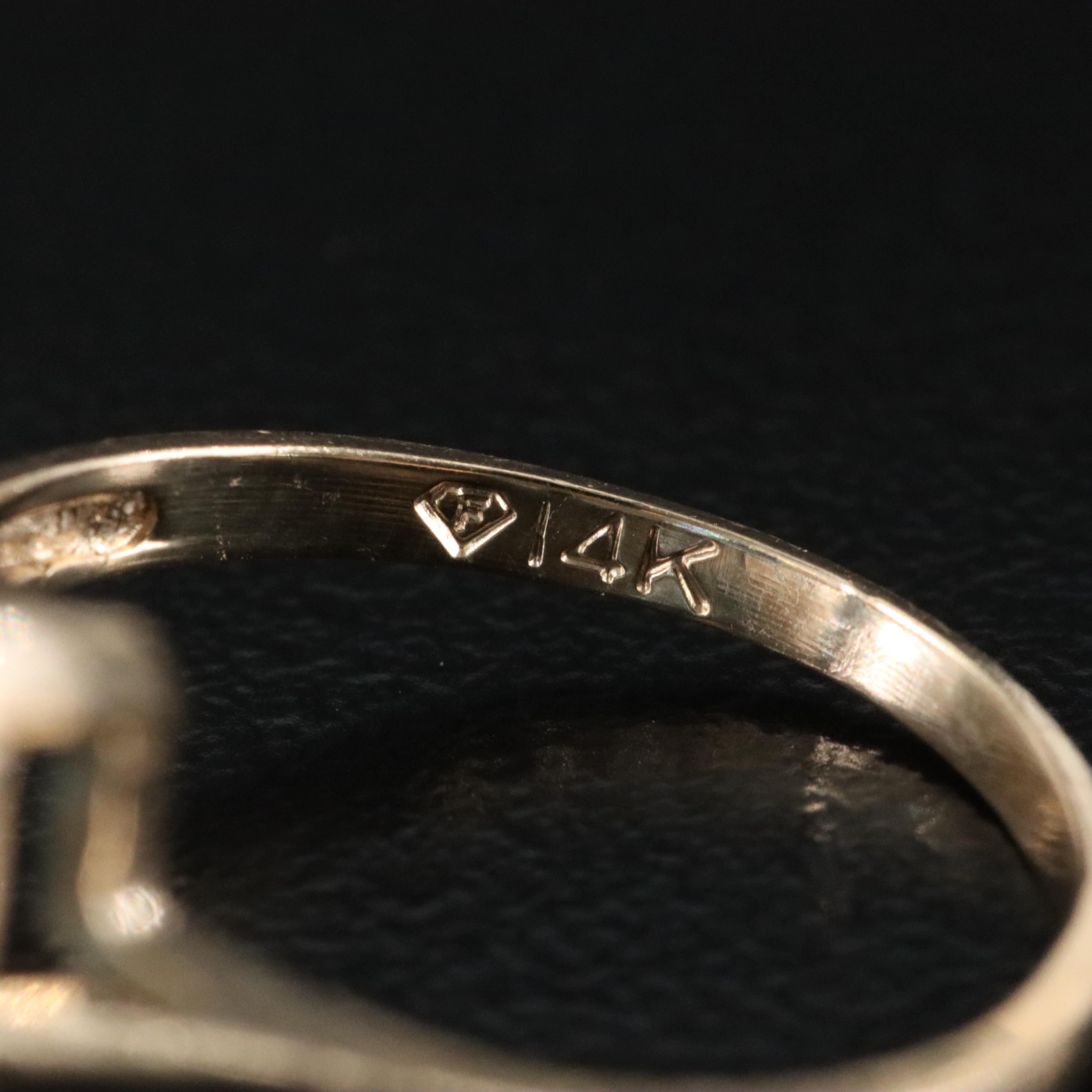 14K Swiss Blue Topaz Ring