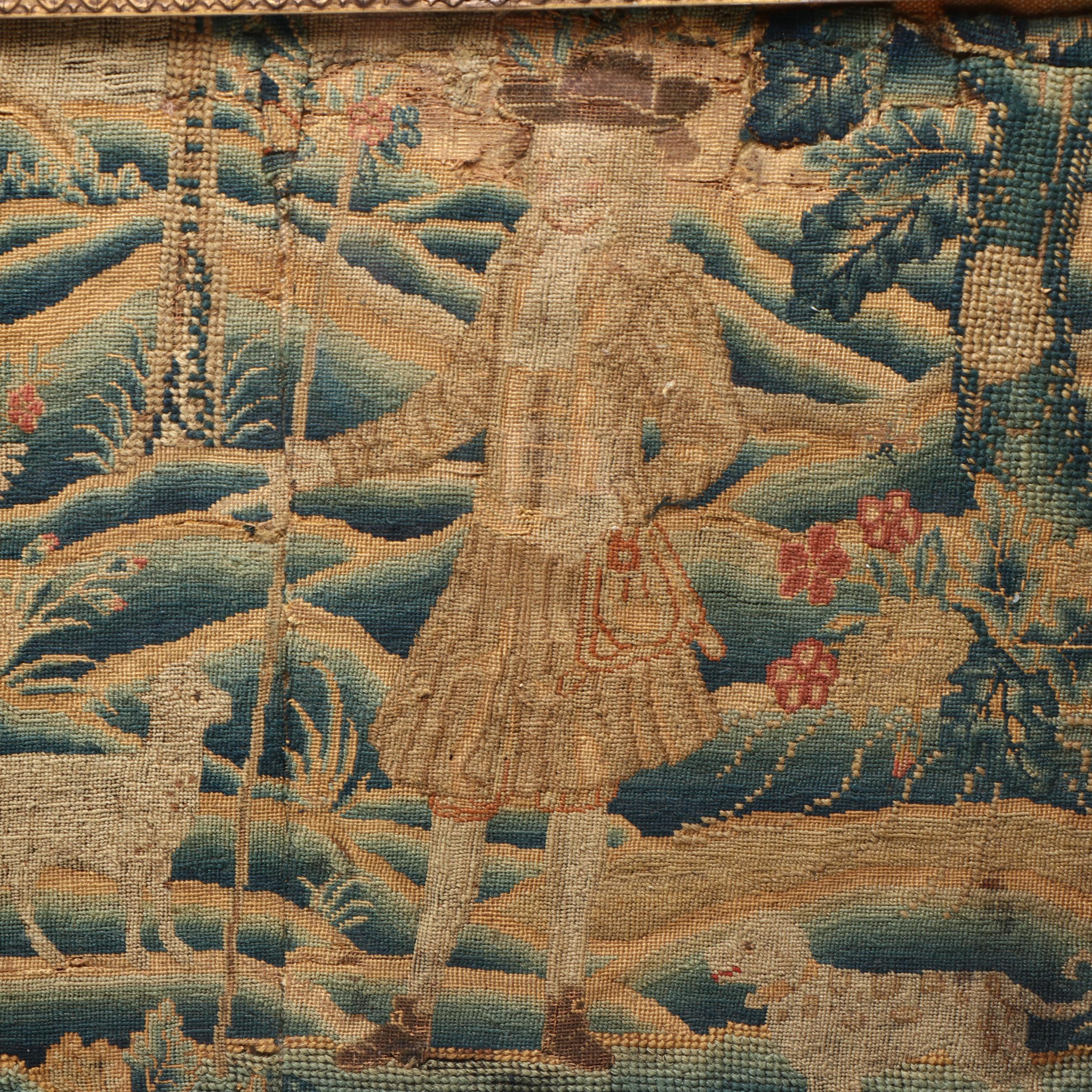 Antique English Needlework, Late 17th / Early 18th Century